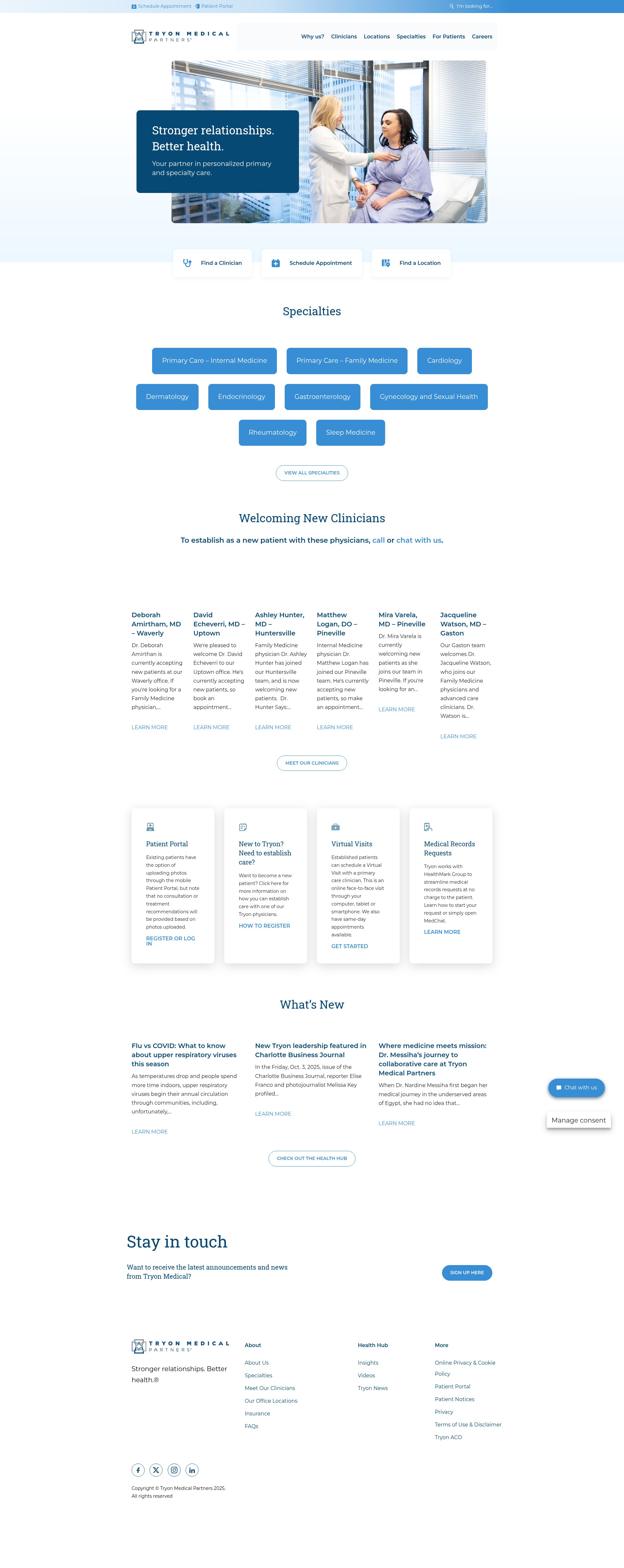 Screenshot of tryonmed.com