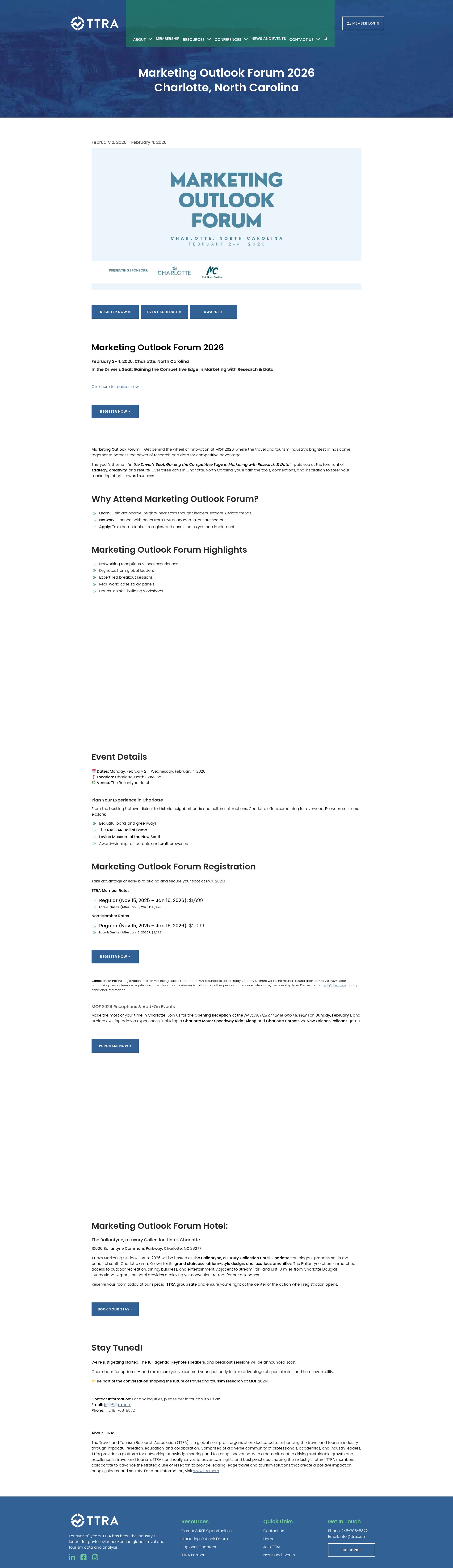 Screenshot of ttra.com