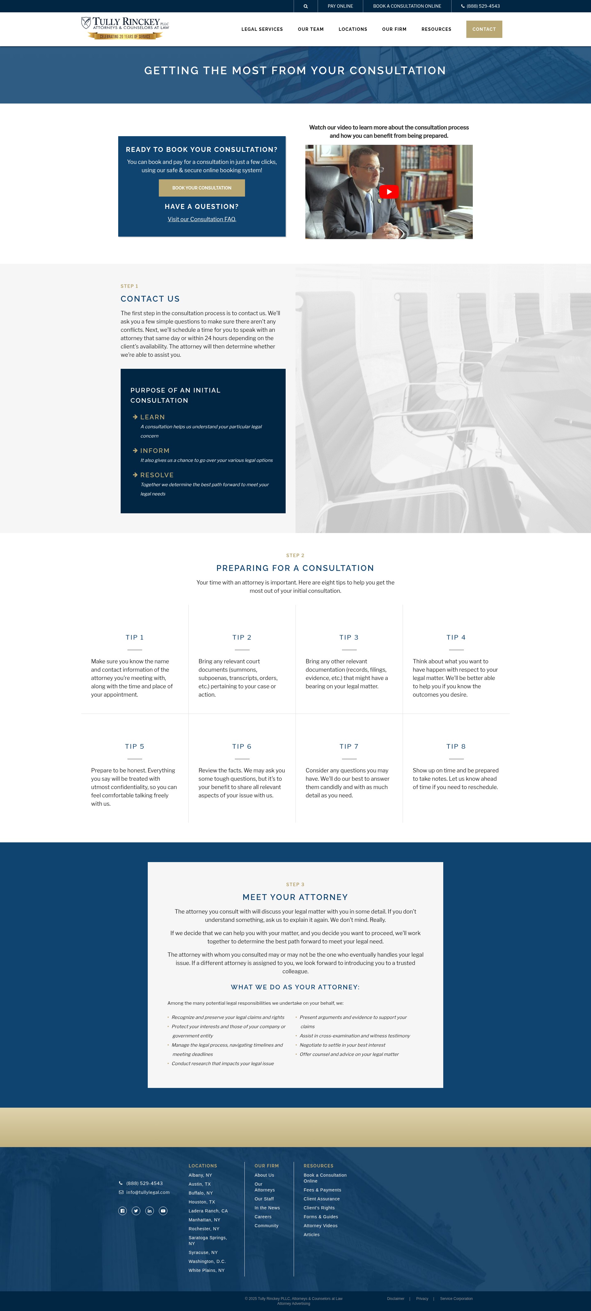 Screenshot of tullylegal.com