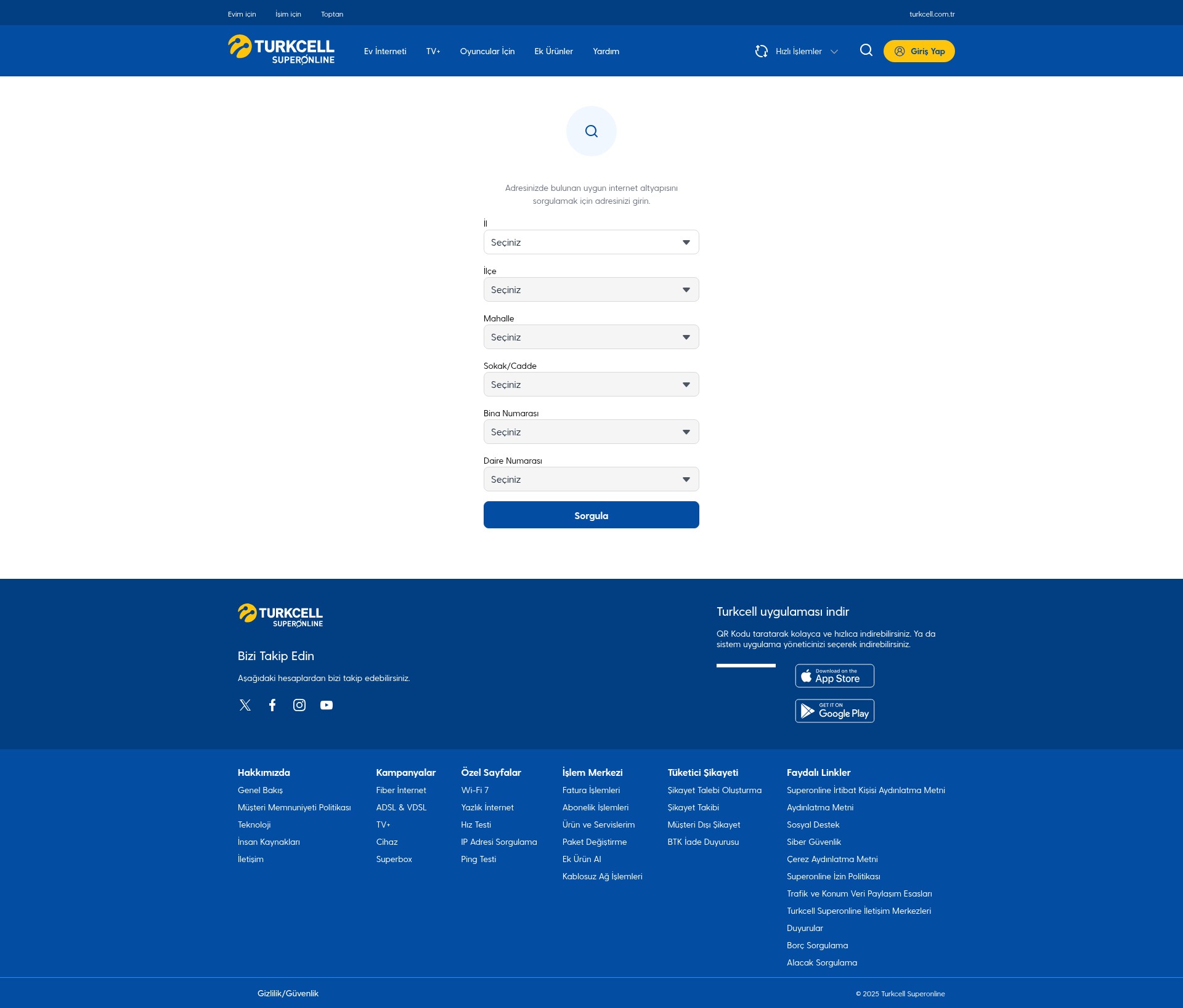 Screenshot of turkcell.com.tr