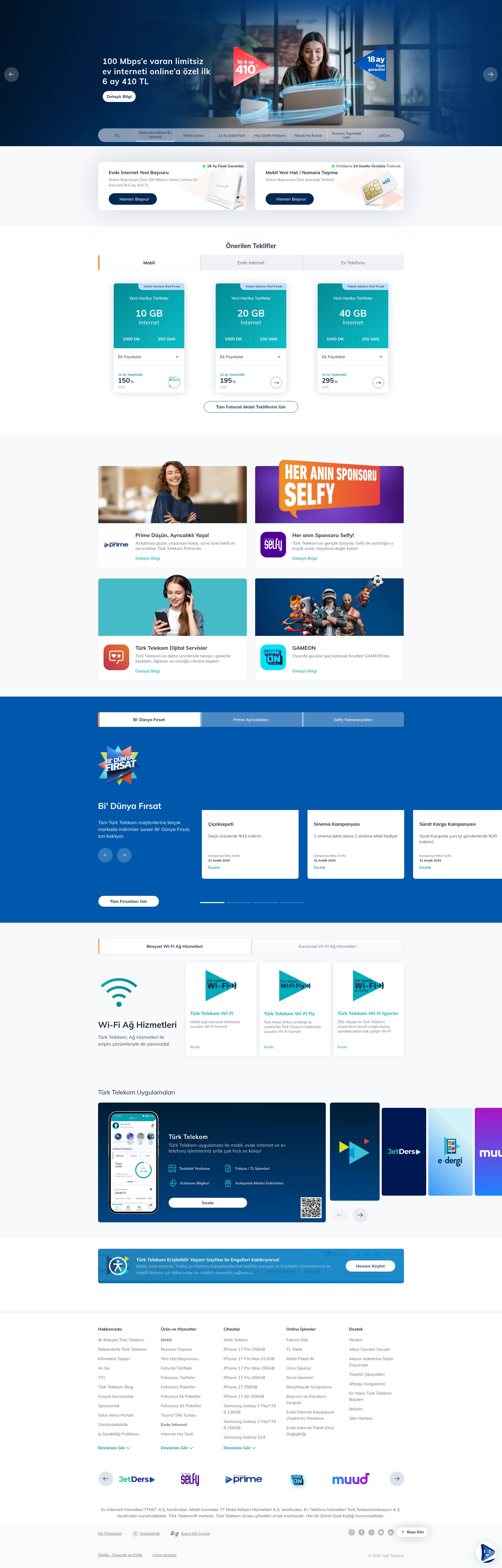 Screenshot of turktelekom.com.tr