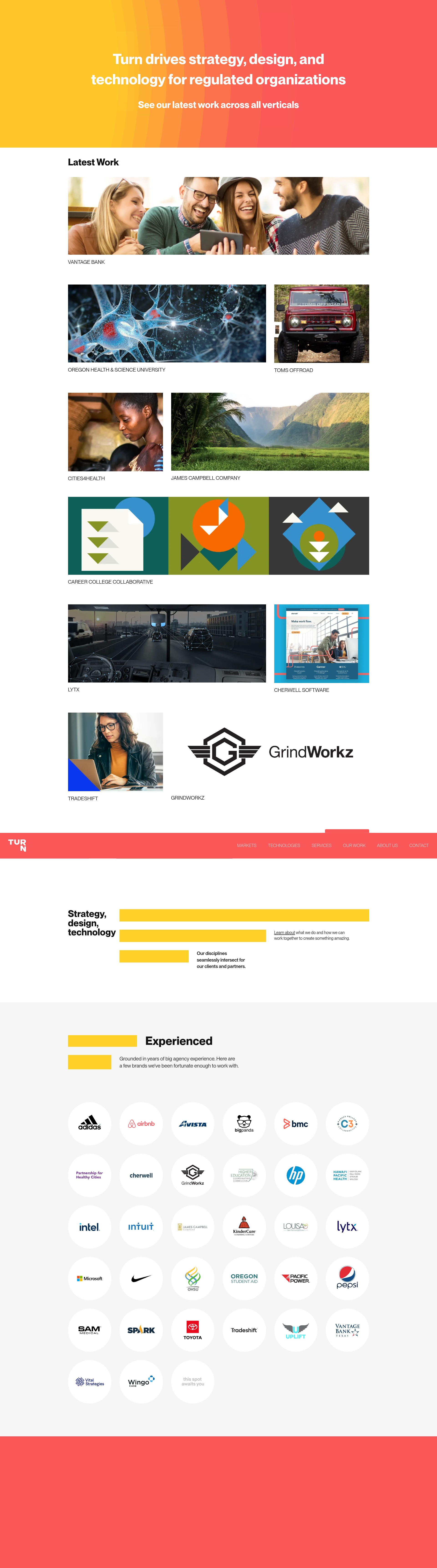 Screenshot of turnwith.us
