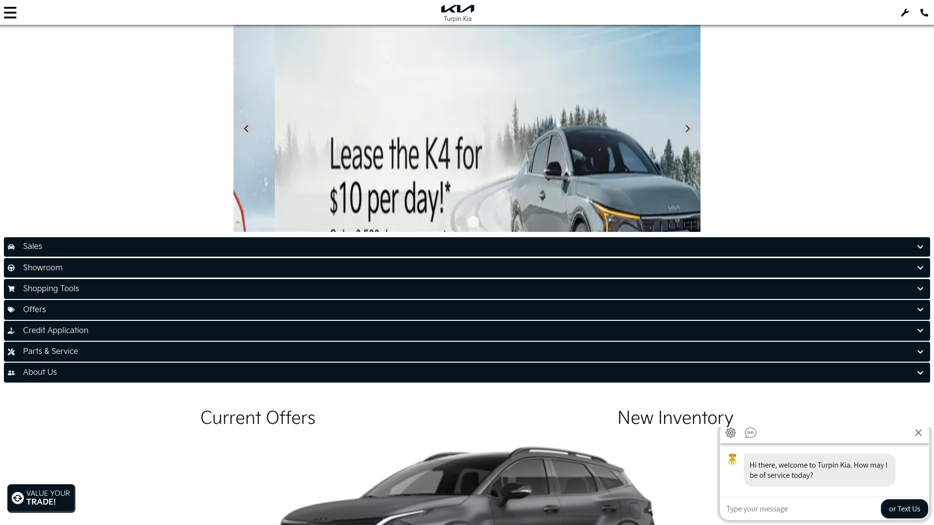 Screenshot of turpinkia.ca