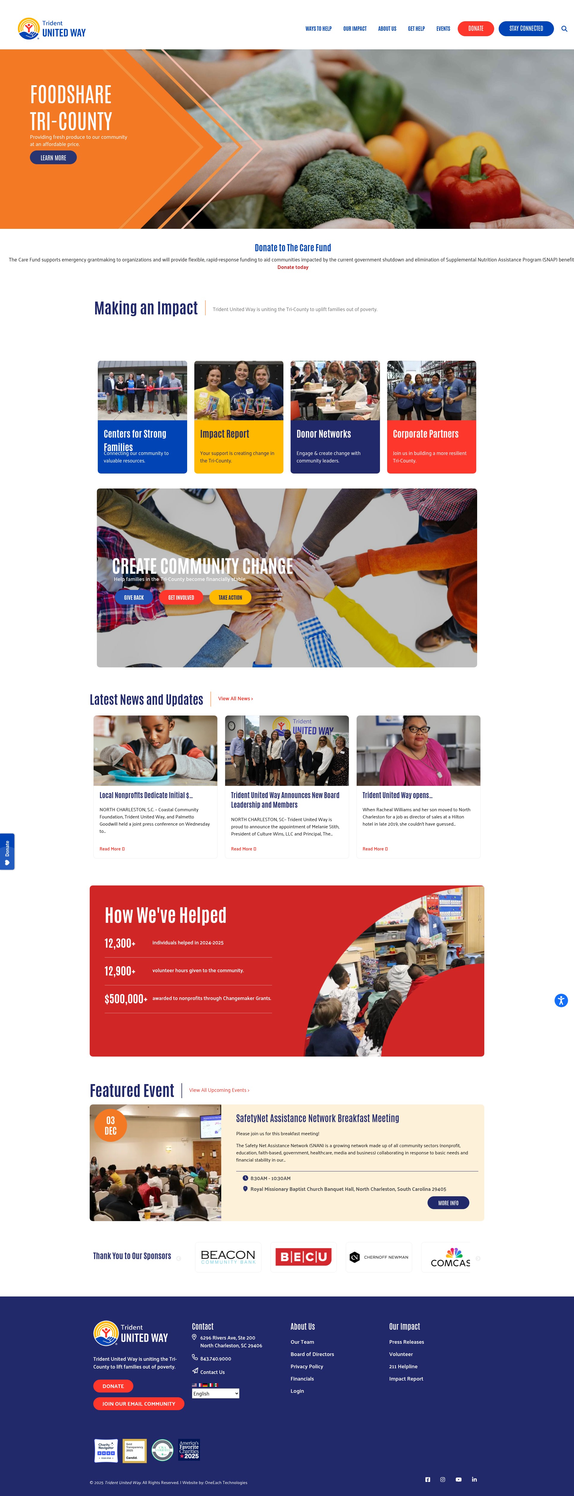 Screenshot of tuw.org