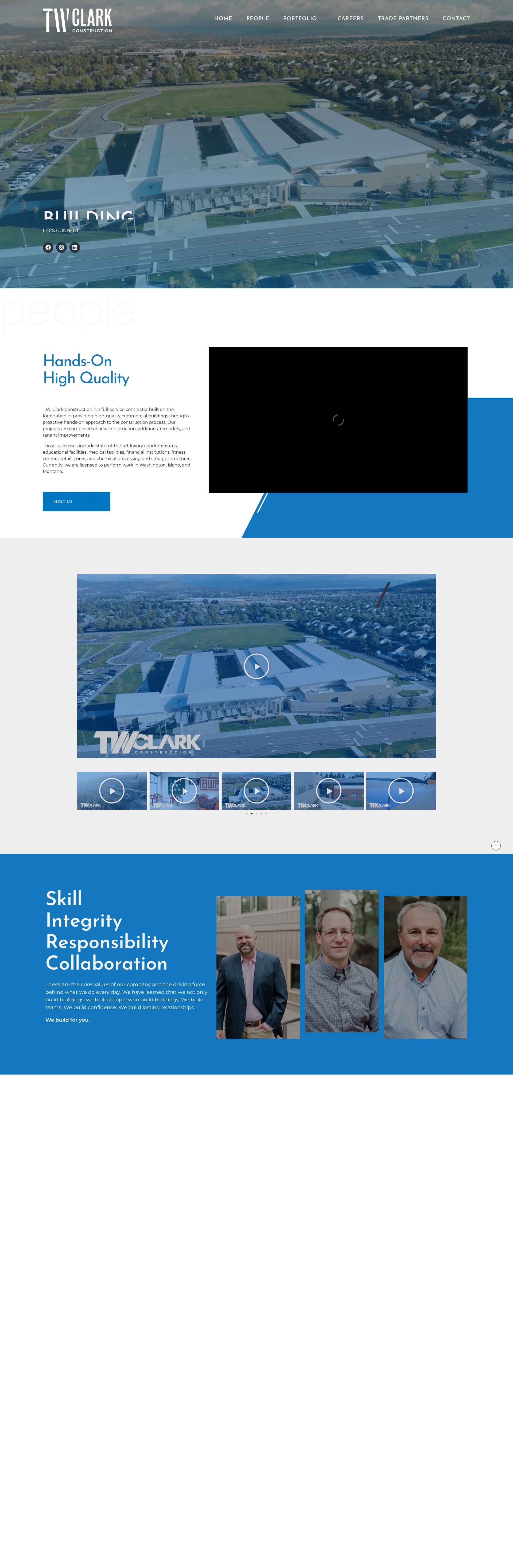 Screenshot of twclark.com
