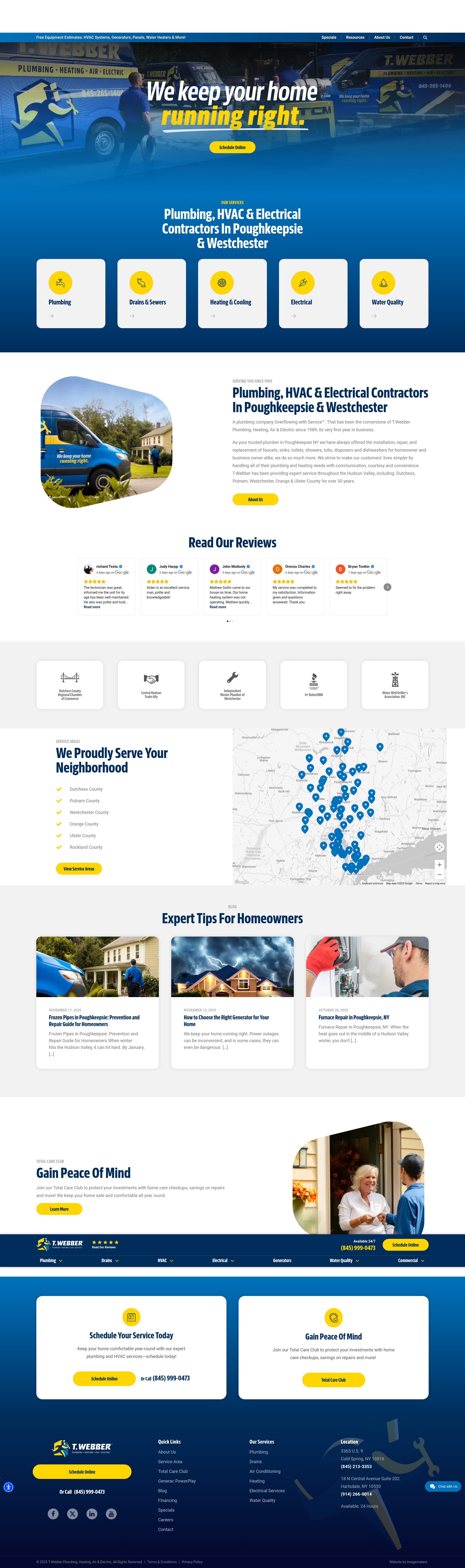 Screenshot of twebber.com