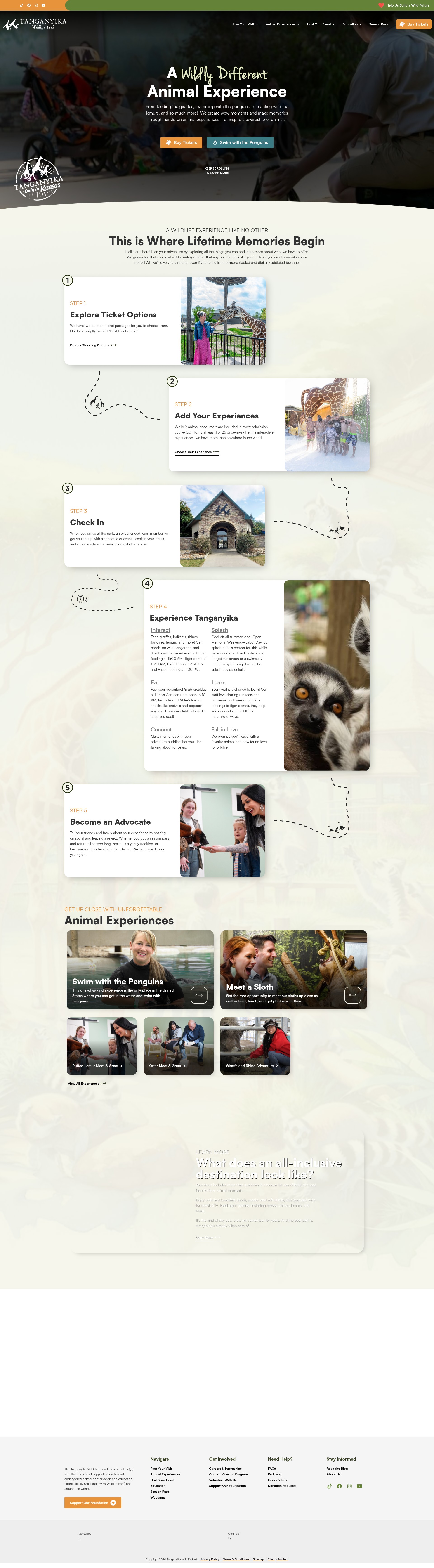 Screenshot of twpark.com