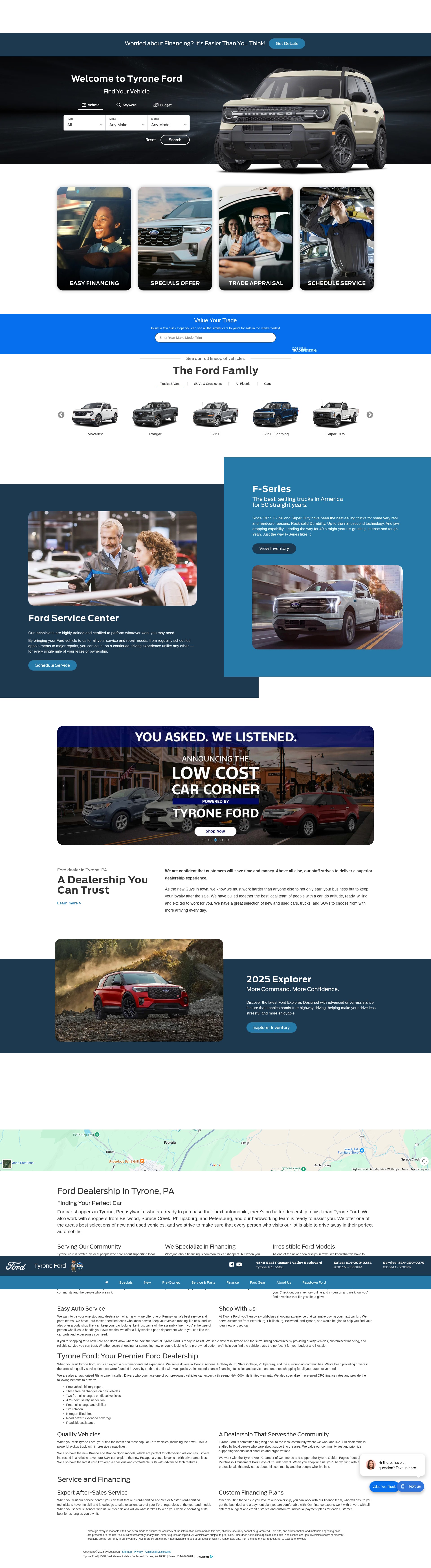 Screenshot of tyroneford.com