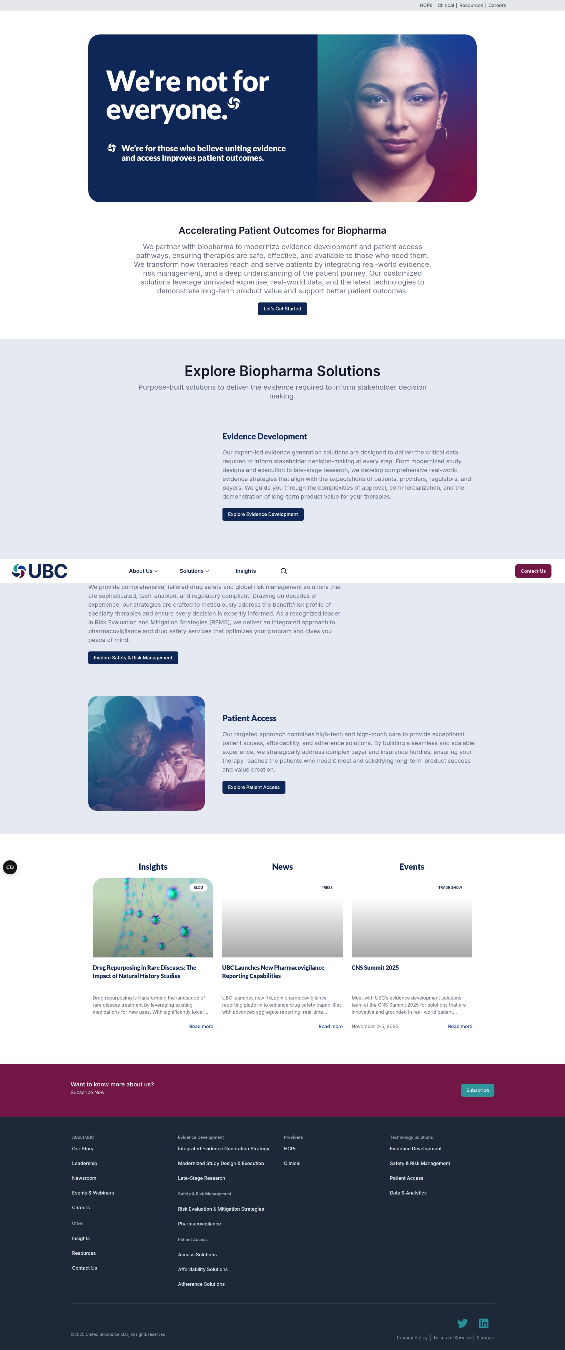 Screenshot of ubc.com