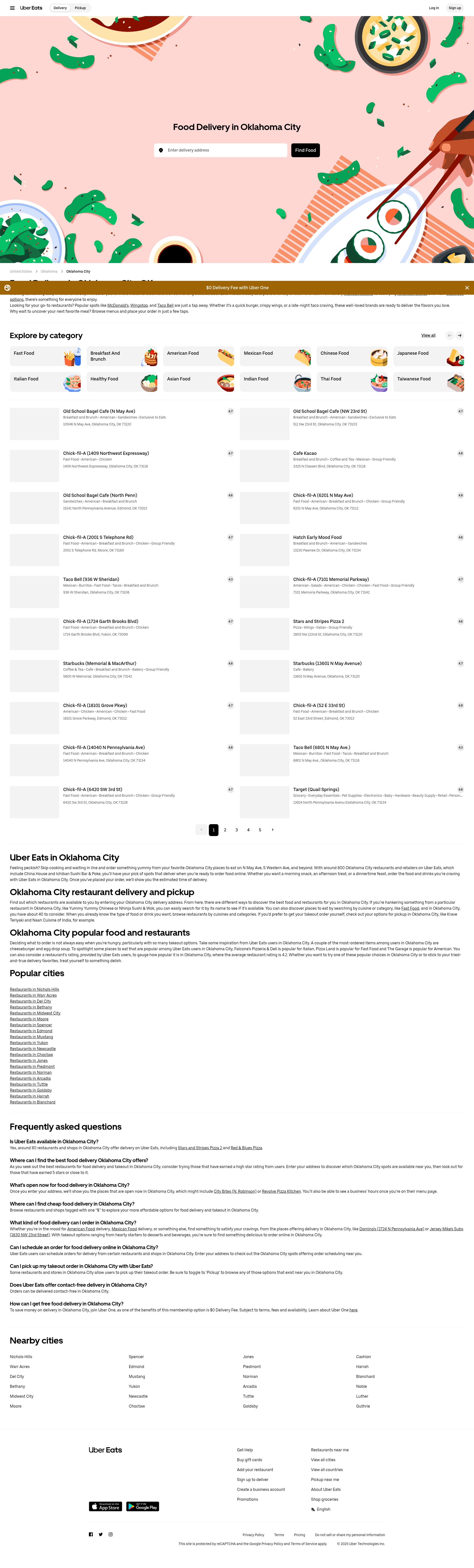 Screenshot of ubereats.com