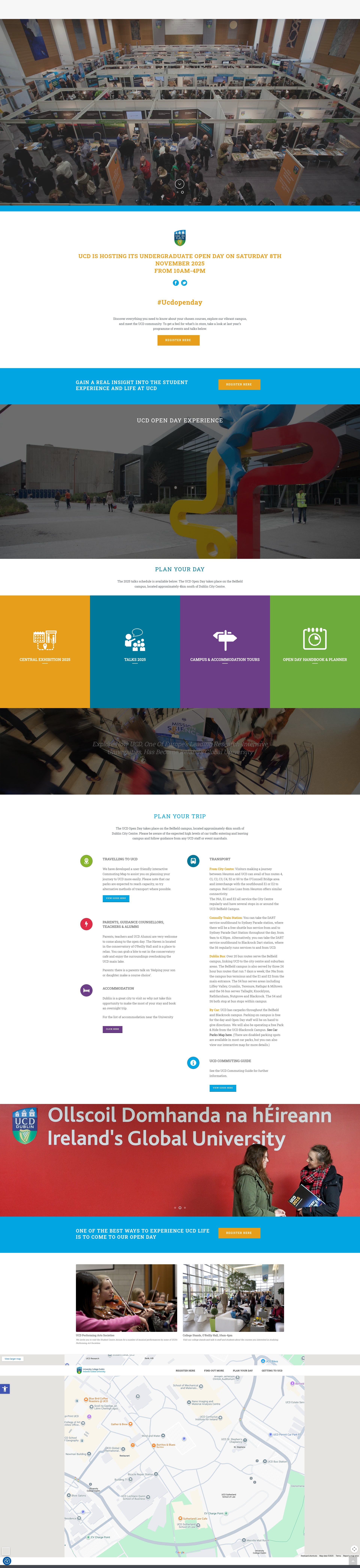 Screenshot of ucdopenday.ie