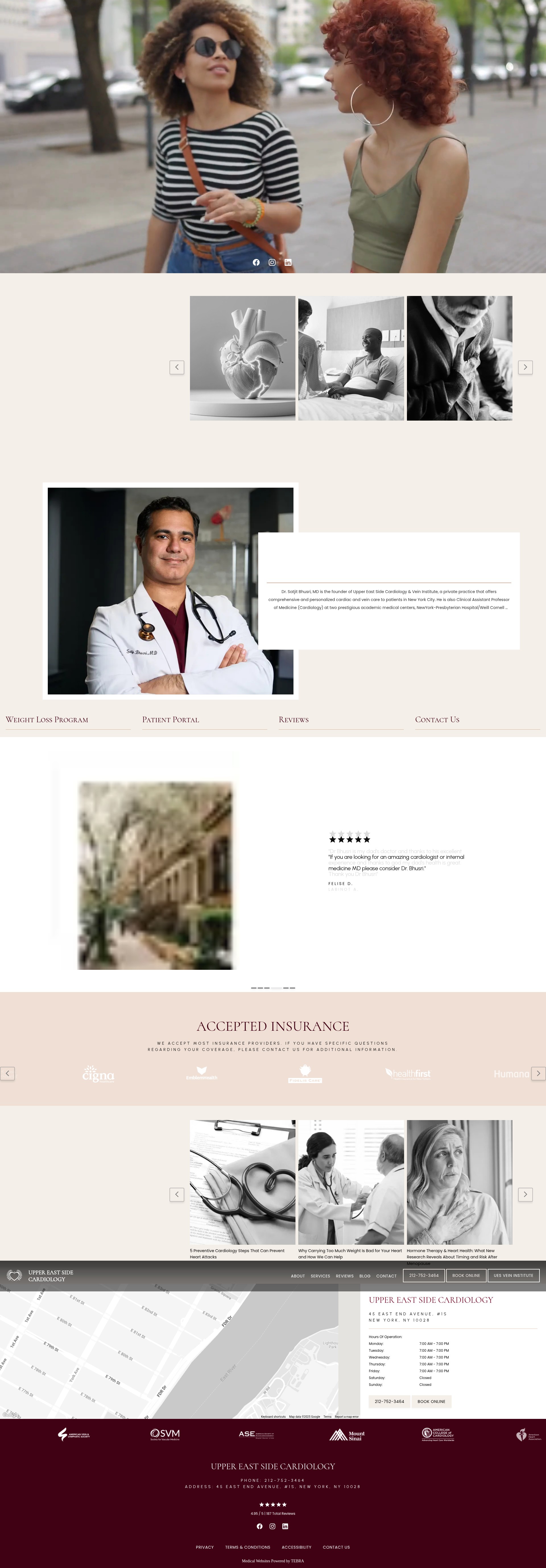 Screenshot of uescardio.com
