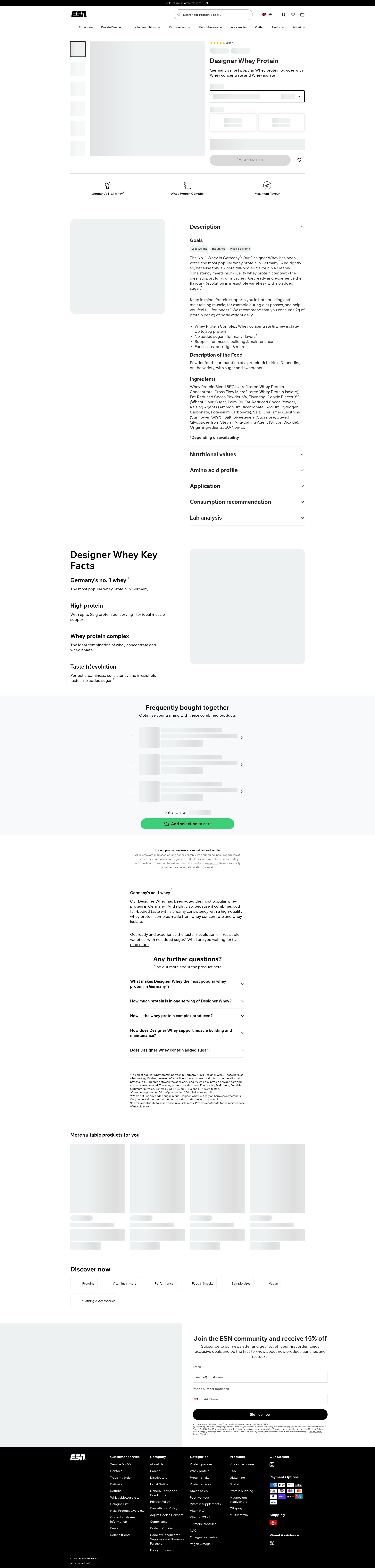 Screenshot of uk.esn.com
