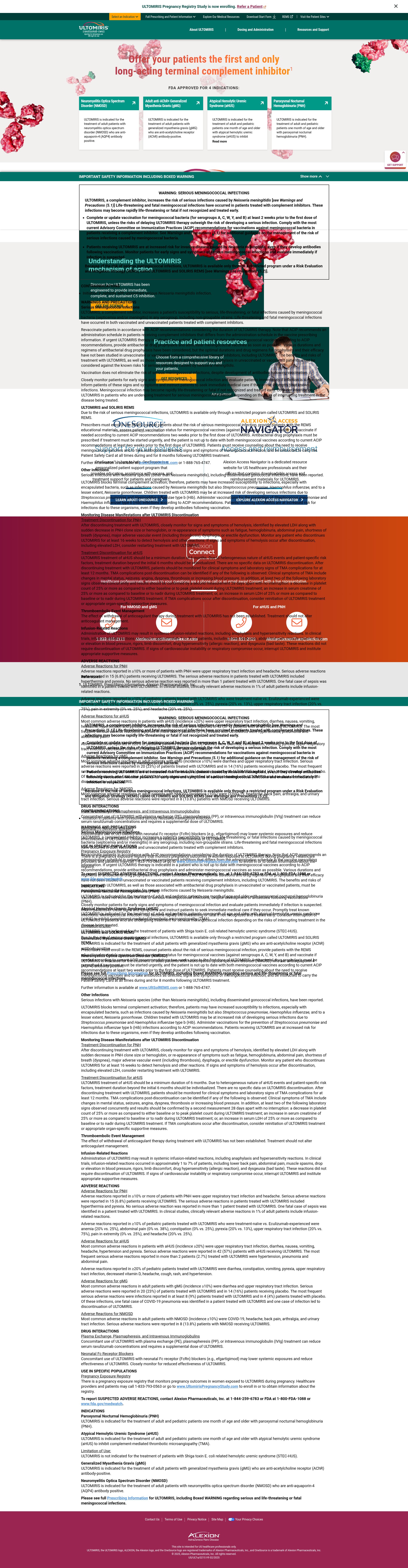 Screenshot of ultomirishcp.com