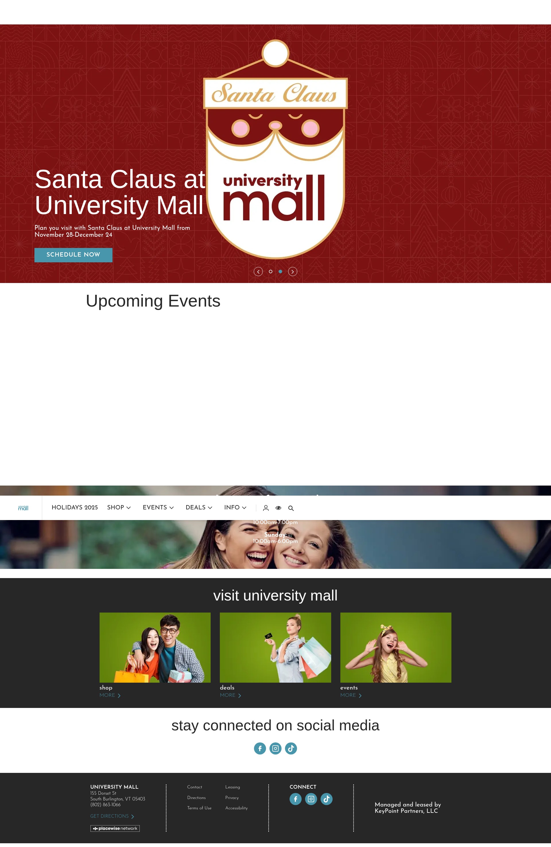 Screenshot of umallvt.com