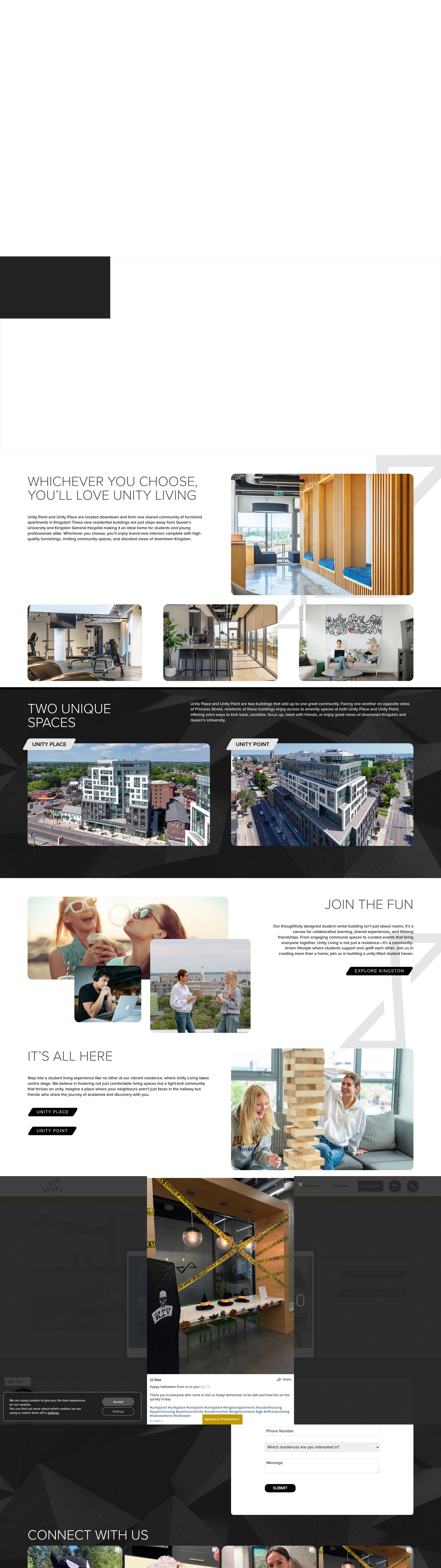 Screenshot of unitypoint.ca