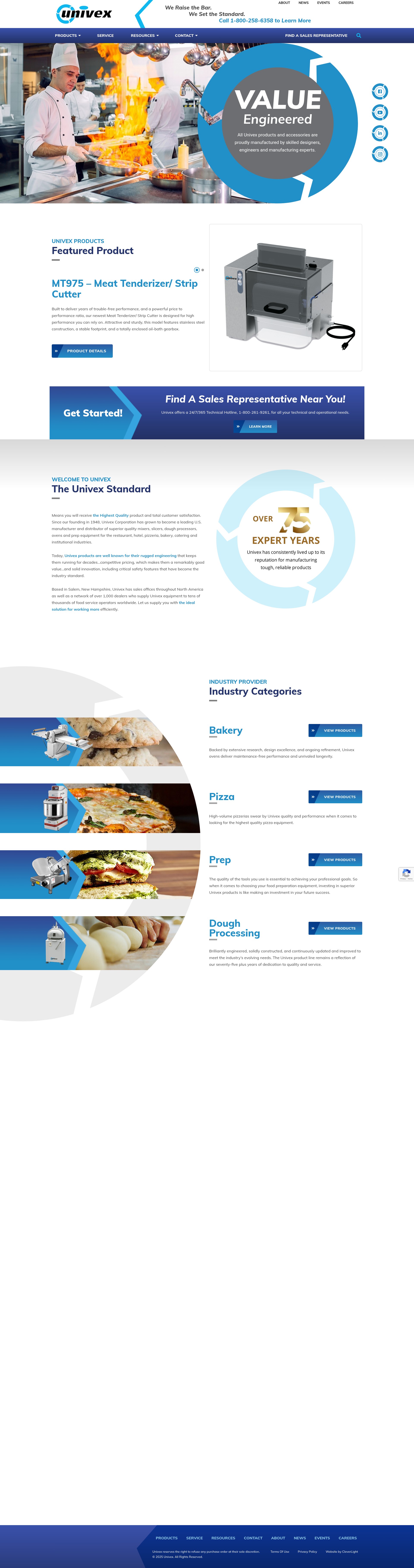 Screenshot of univexcorp.com