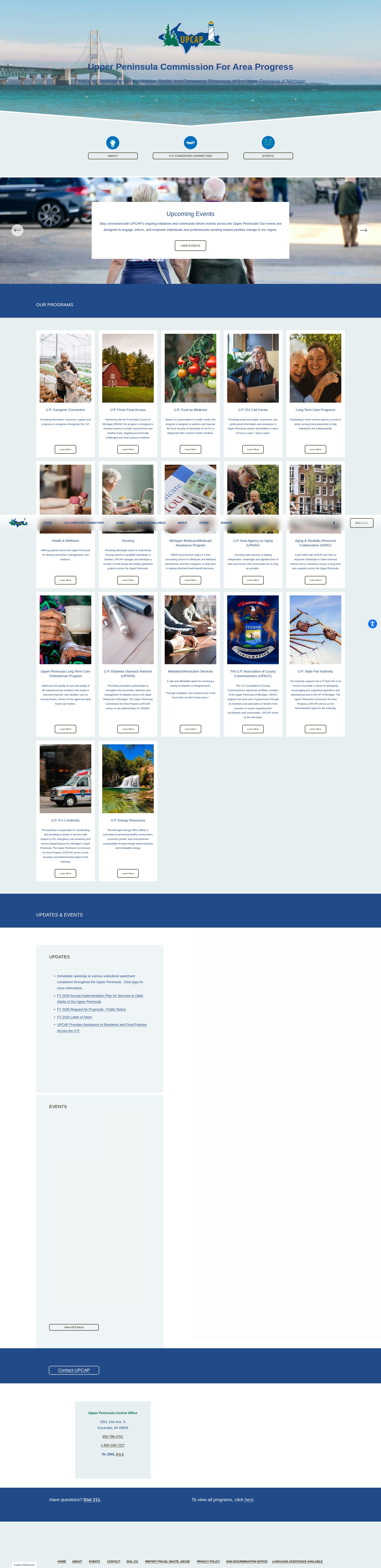 Screenshot of upcap.org