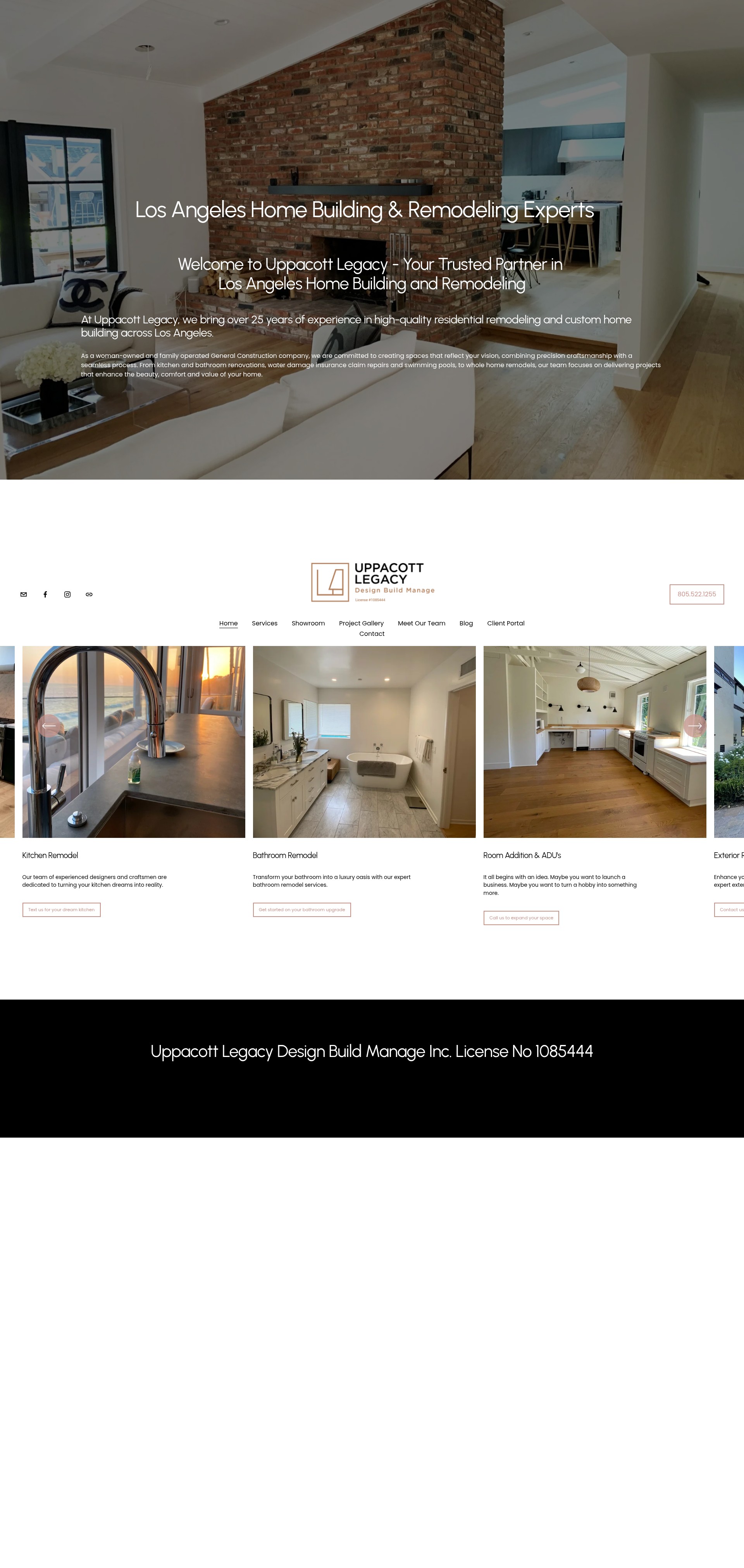 Screenshot of uppacottlegacy.com
