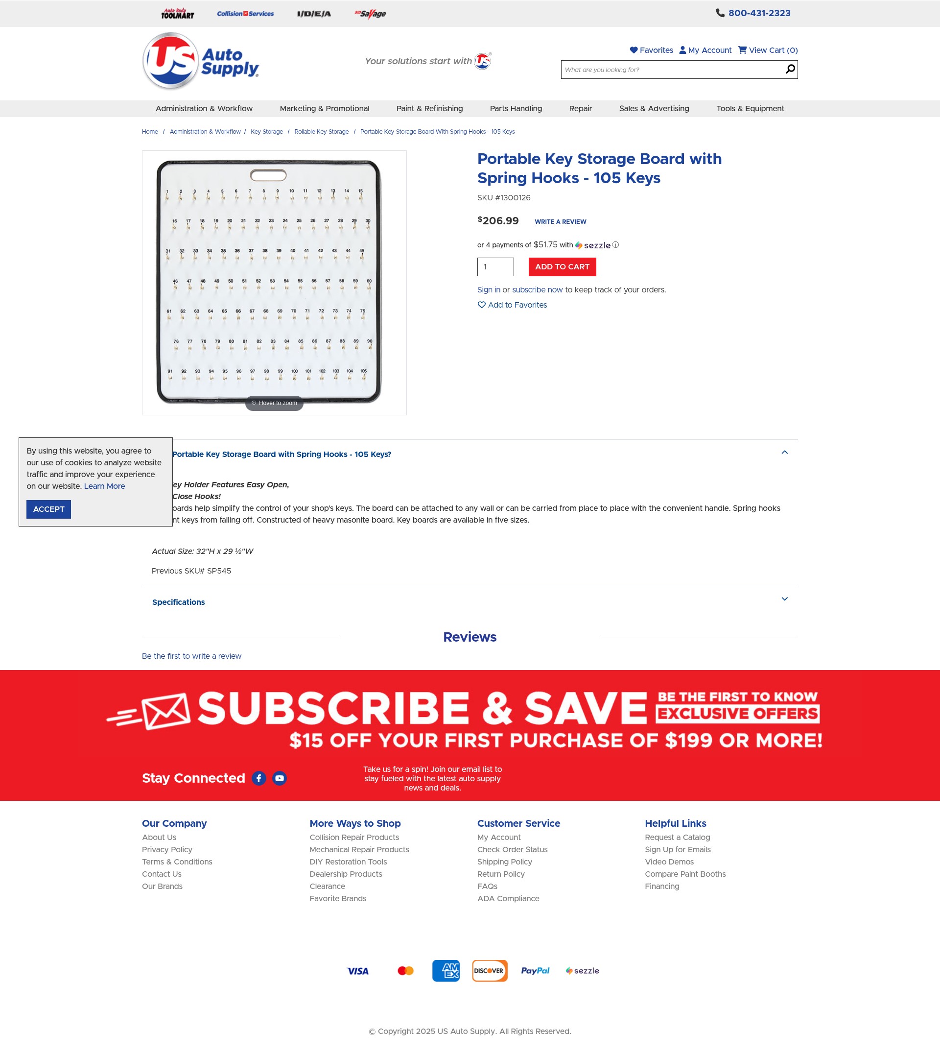 Screenshot of usautosupply.com