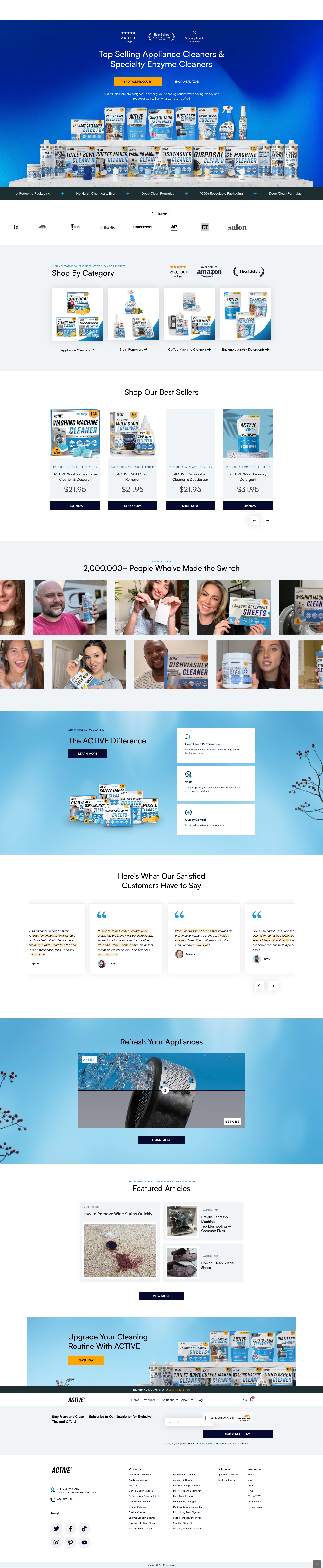 Screenshot of useactive.com