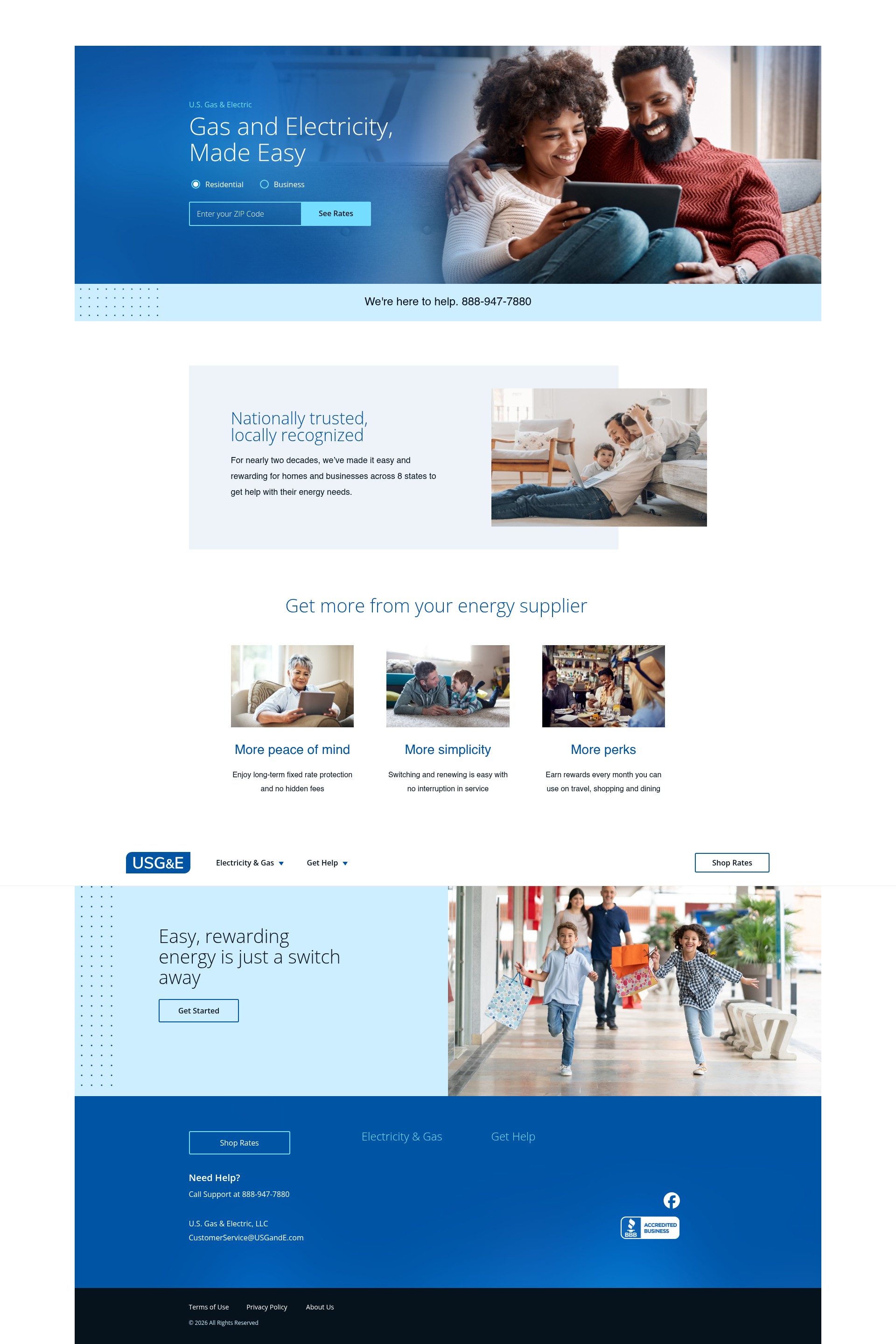 Screenshot of usgande.com
