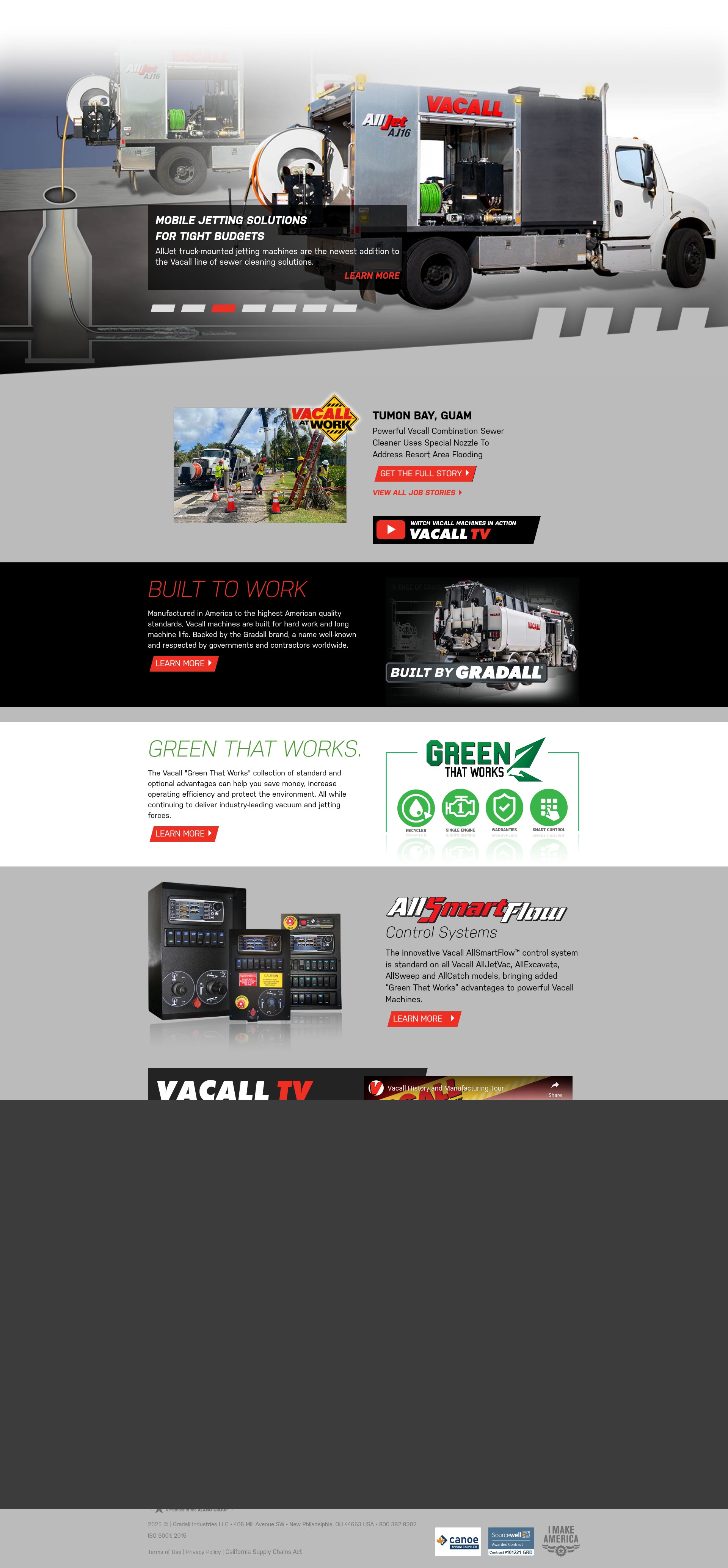 Screenshot of vacall.com