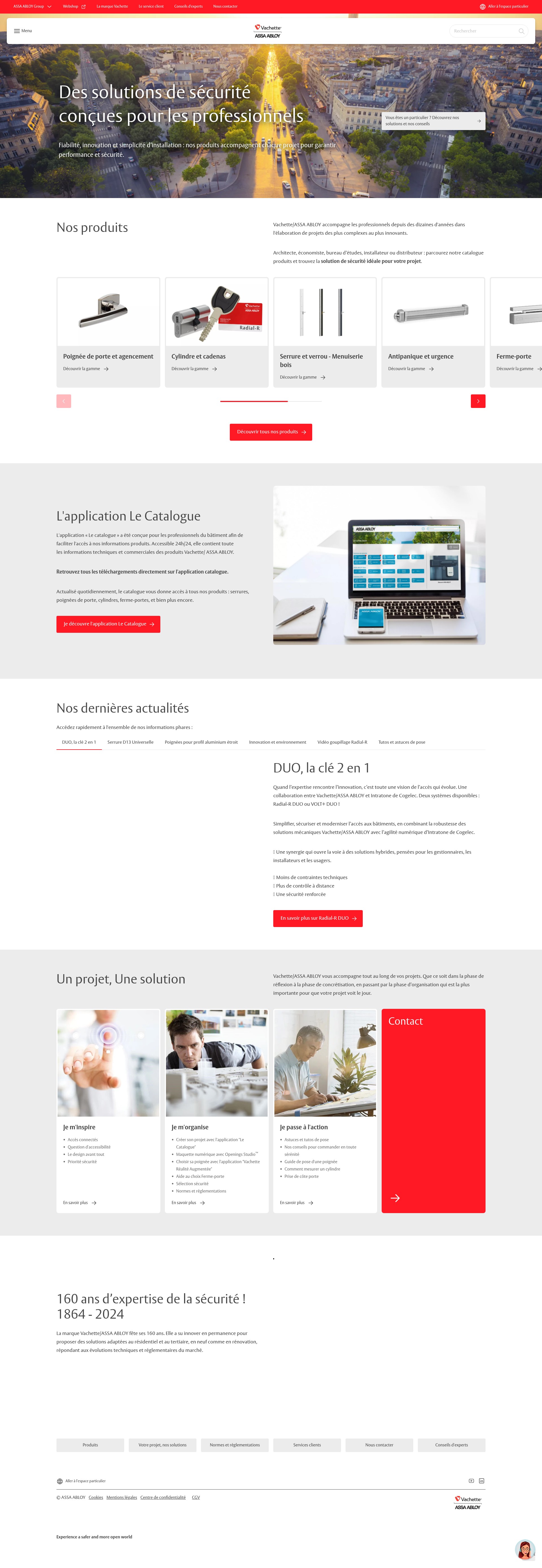 Screenshot of vachette.fr