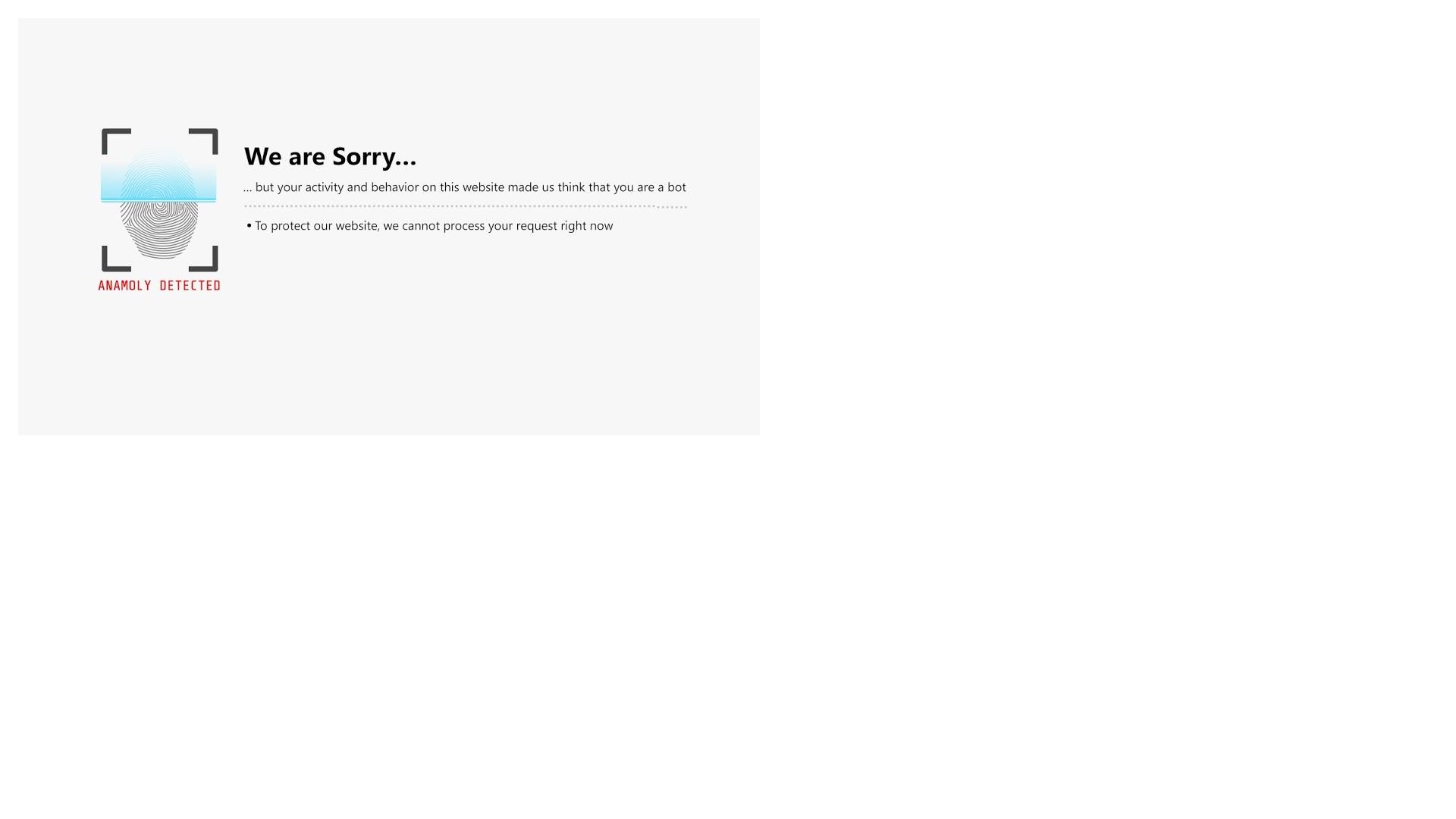 Screenshot of validate.perfdrive.com