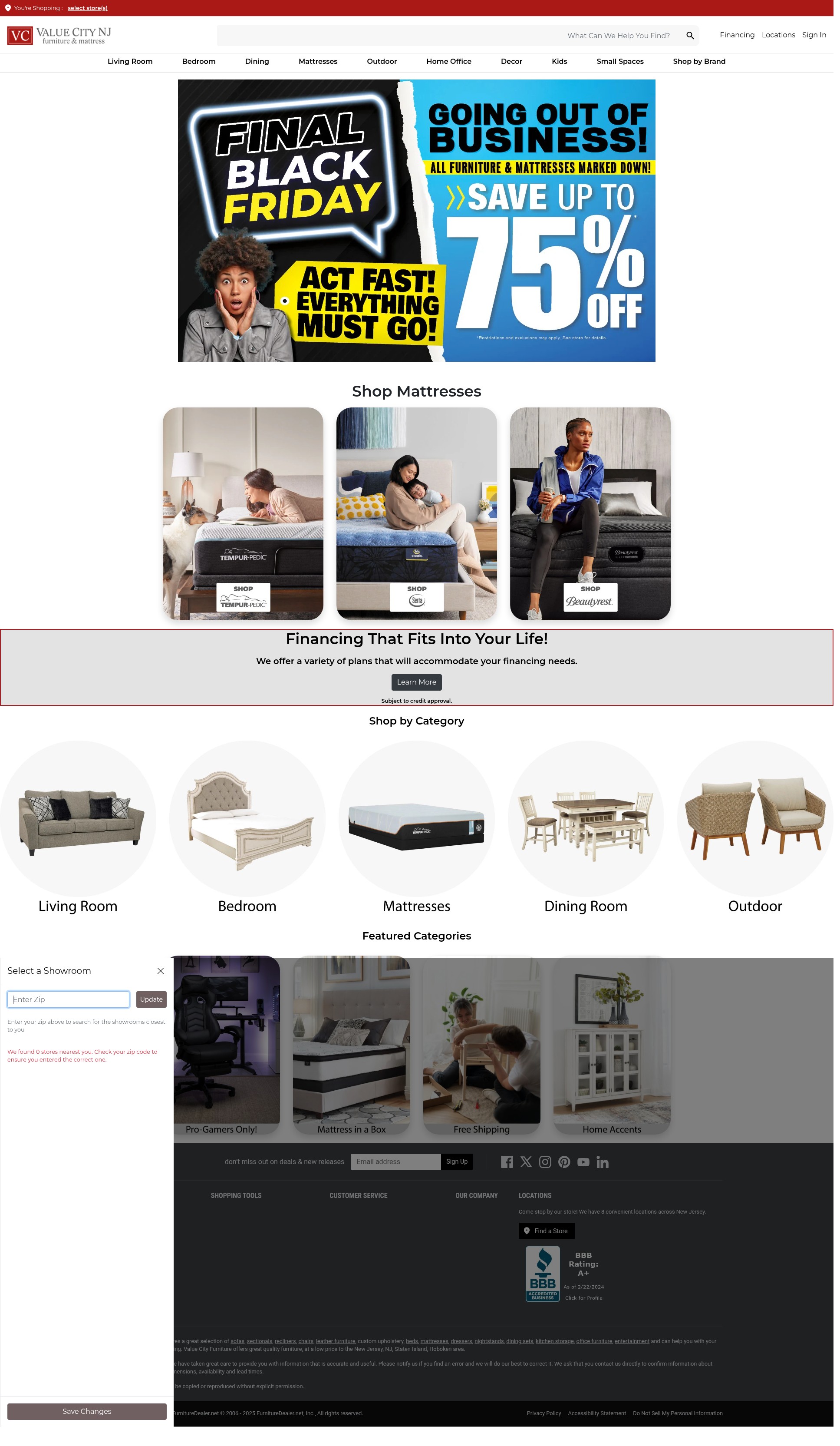 Screenshot of valuecitynj.com