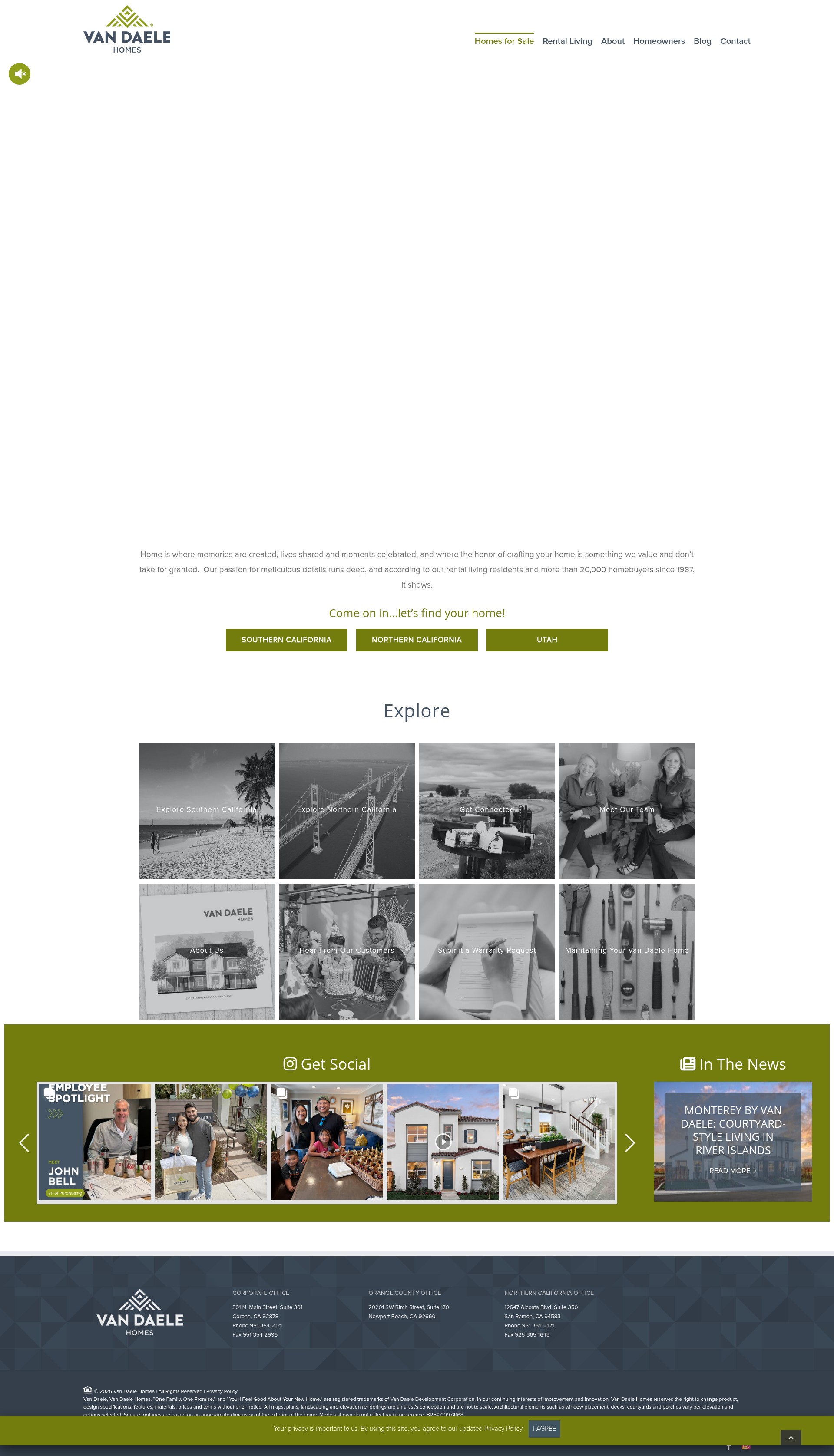 Screenshot of vandaele.com