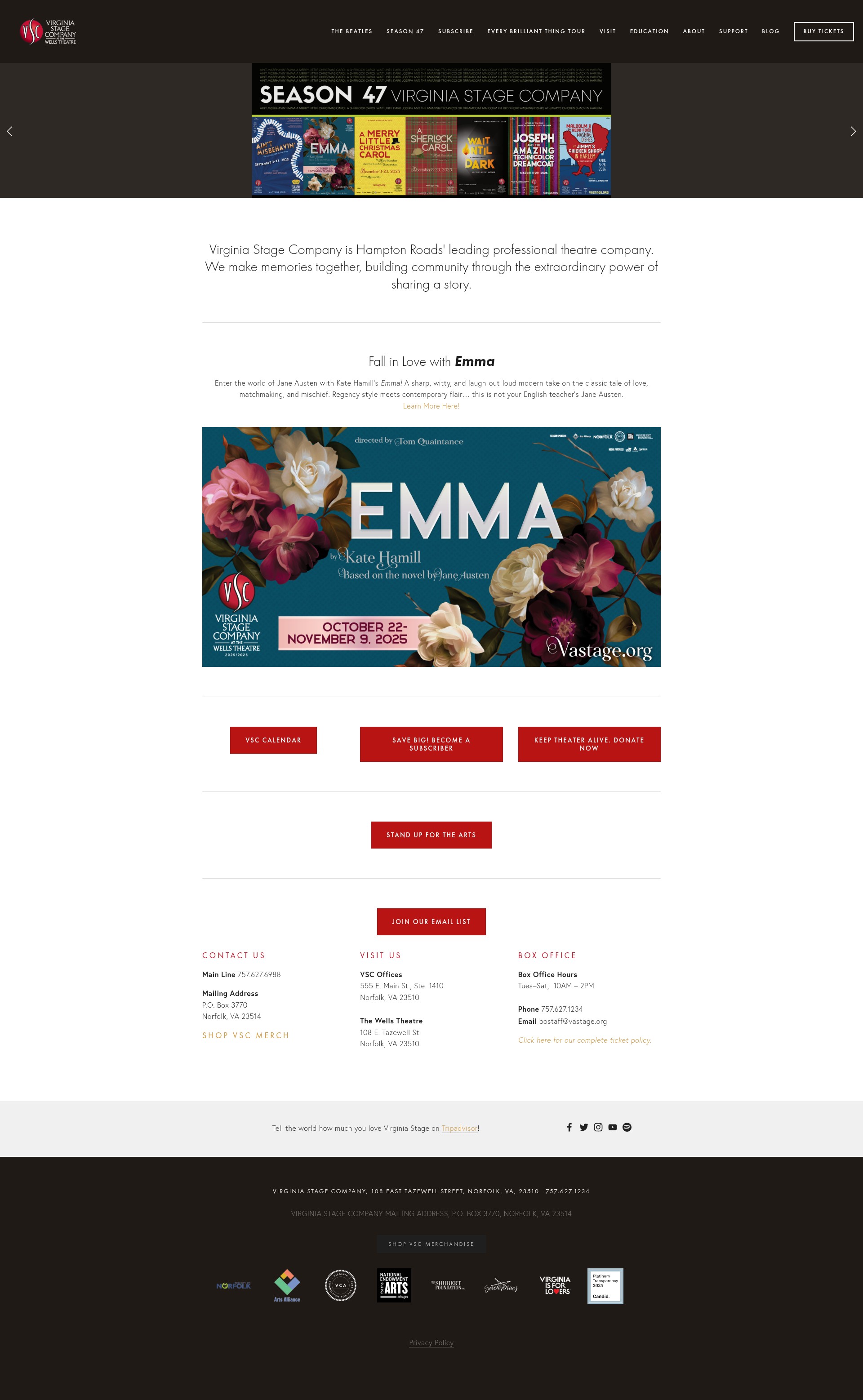 Screenshot of vastage.org