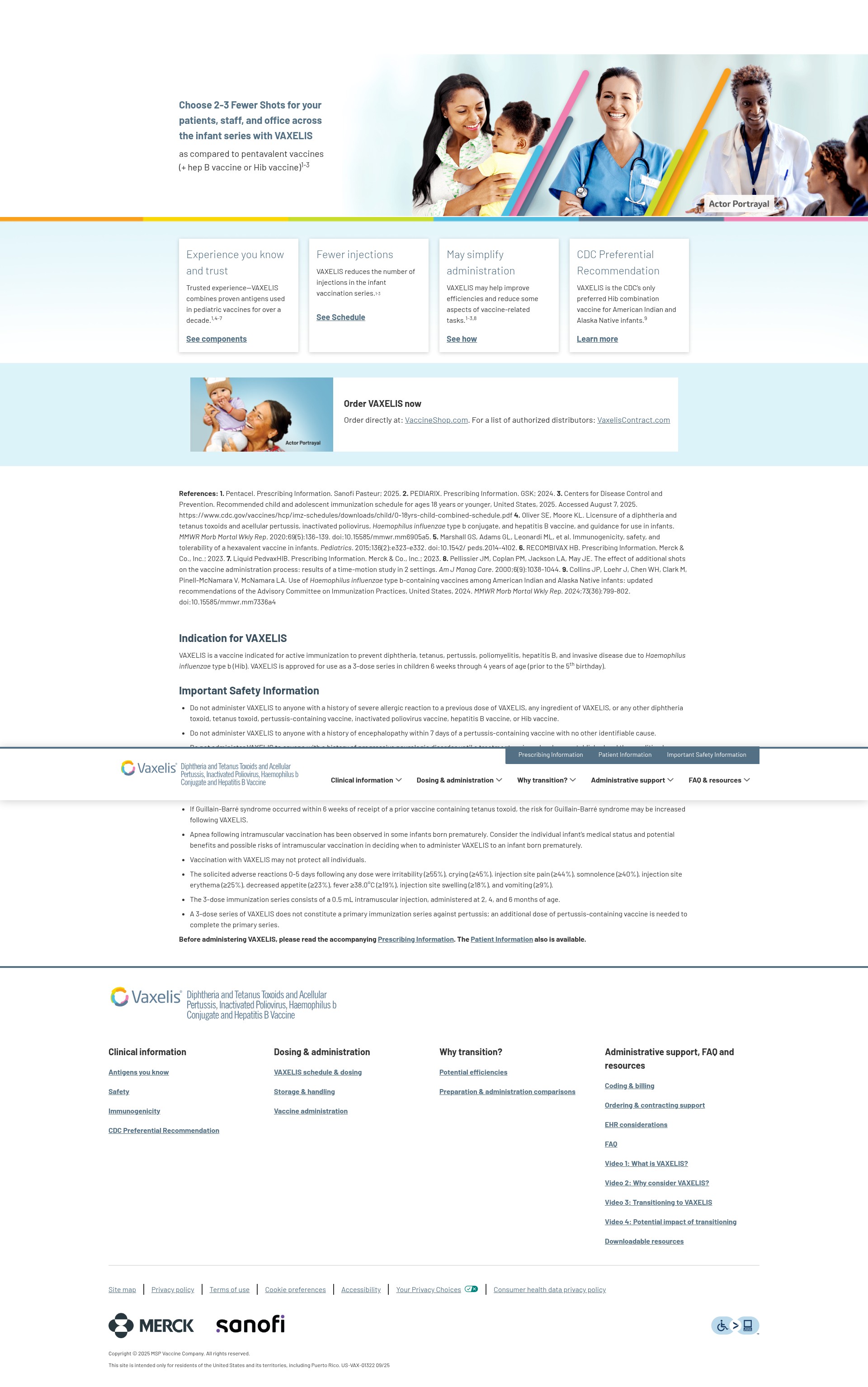 Screenshot of vaxelis.com