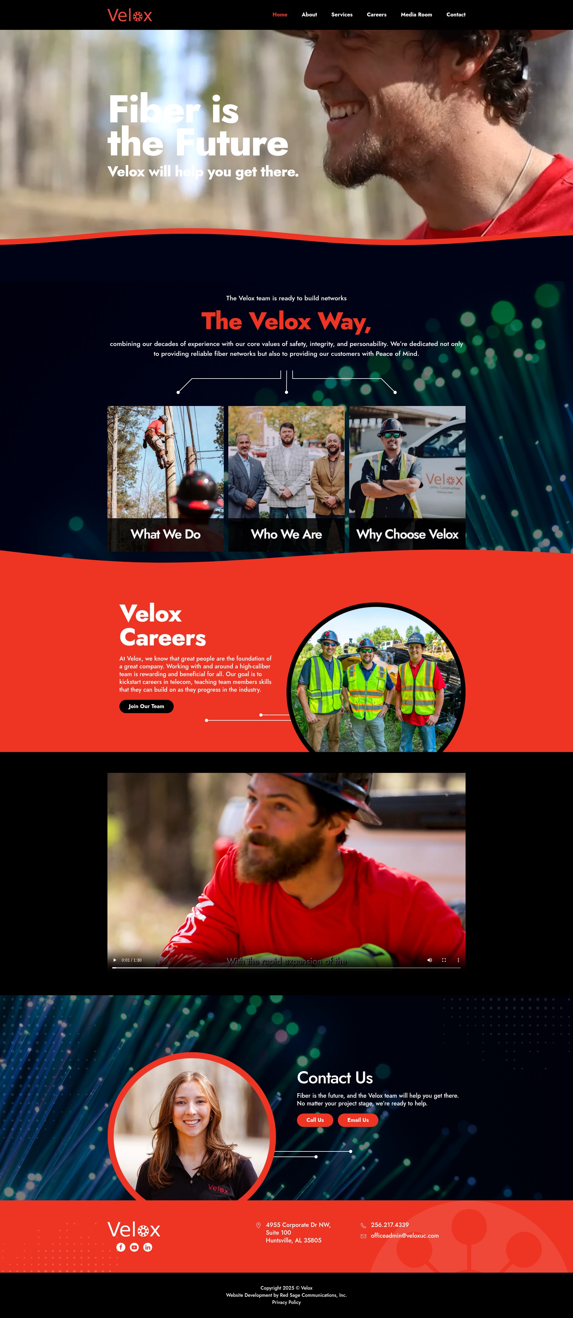 Screenshot of veloxuc.com
