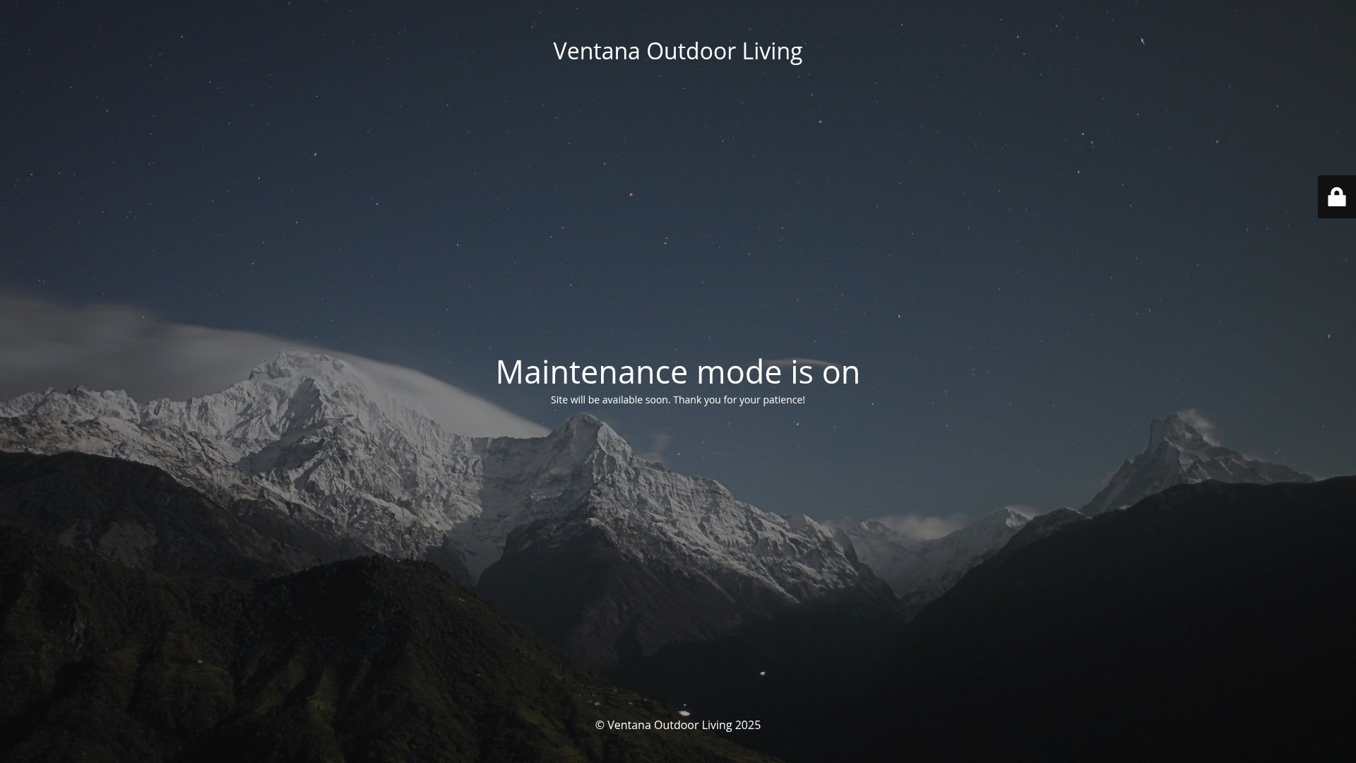 Screenshot of ventanaoutdoor.com