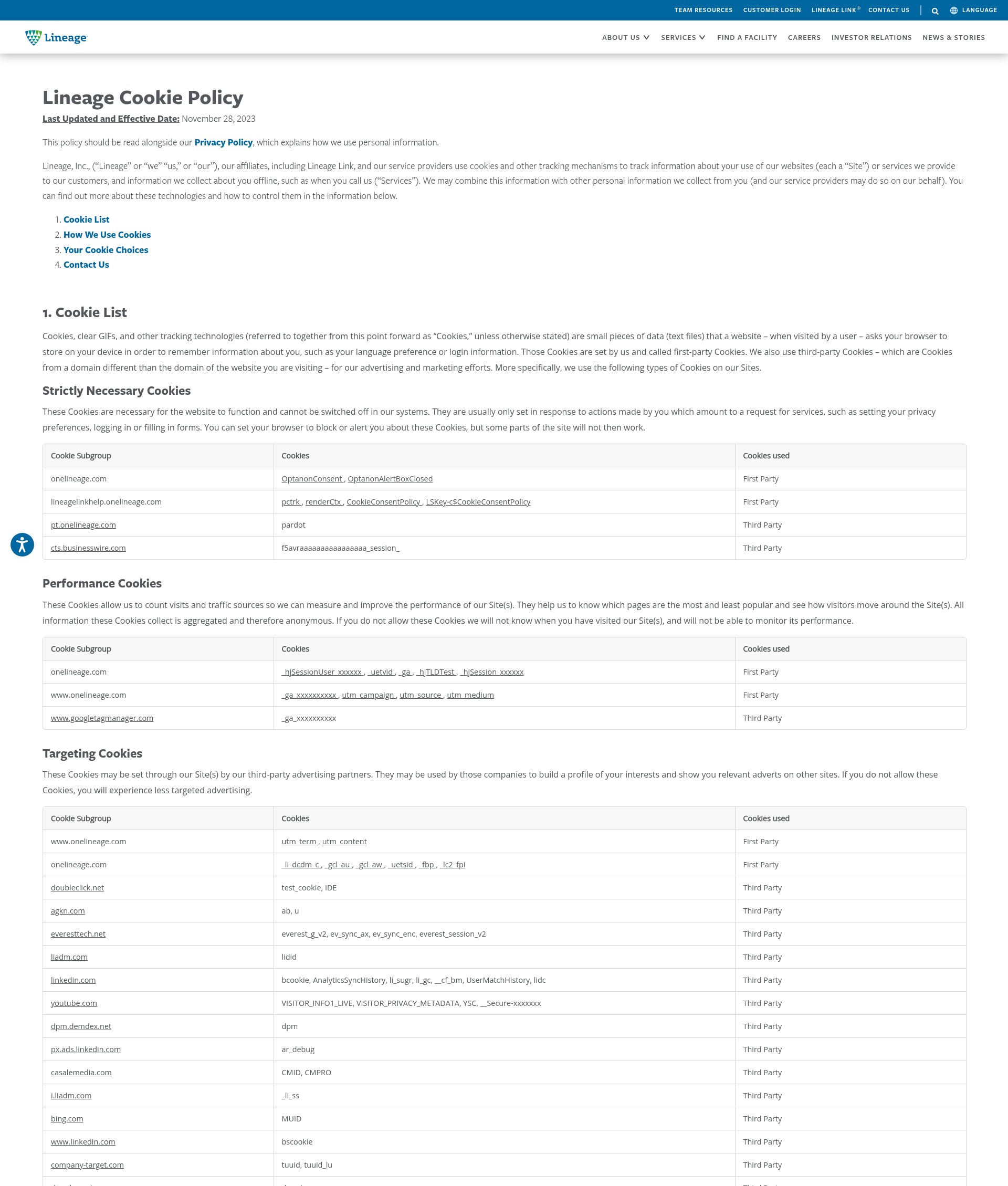 Screenshot of versacold.com