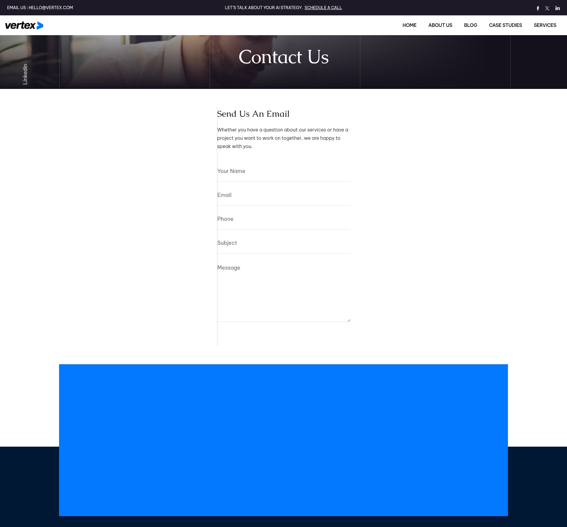 Screenshot of vertex.com