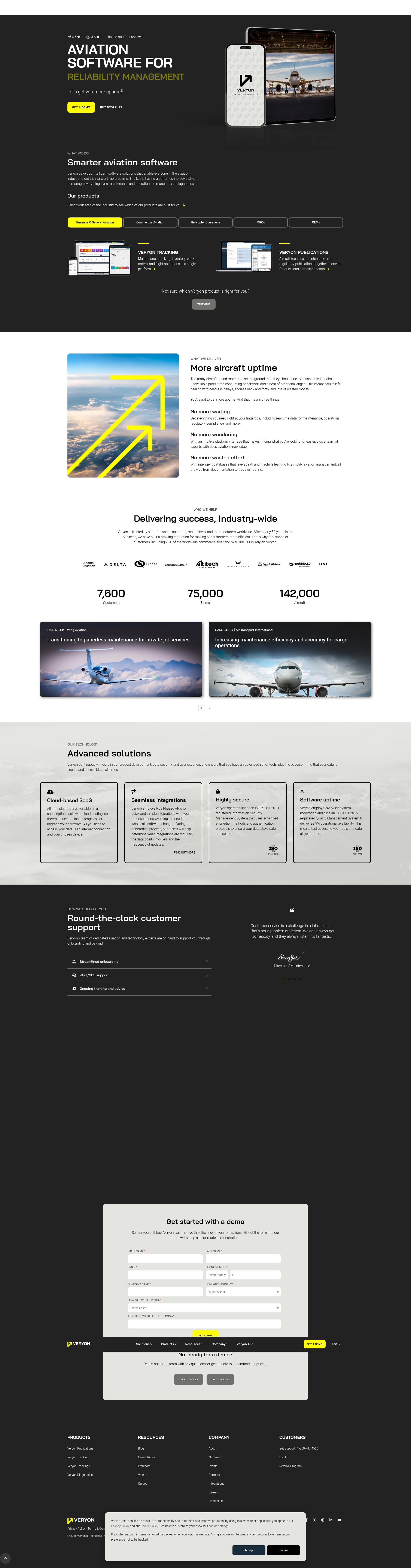Screenshot of veryon.com