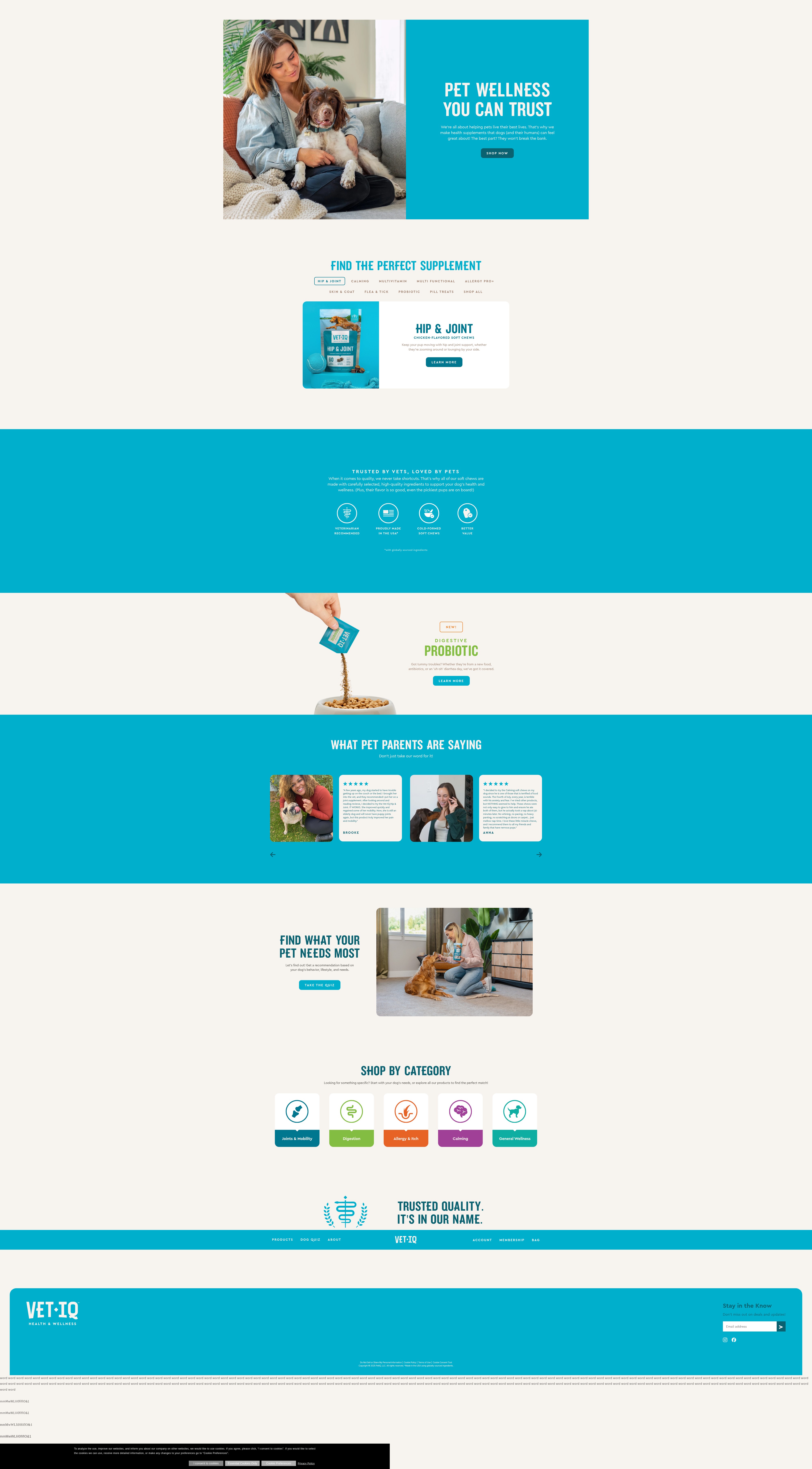 Screenshot of vetiq.com