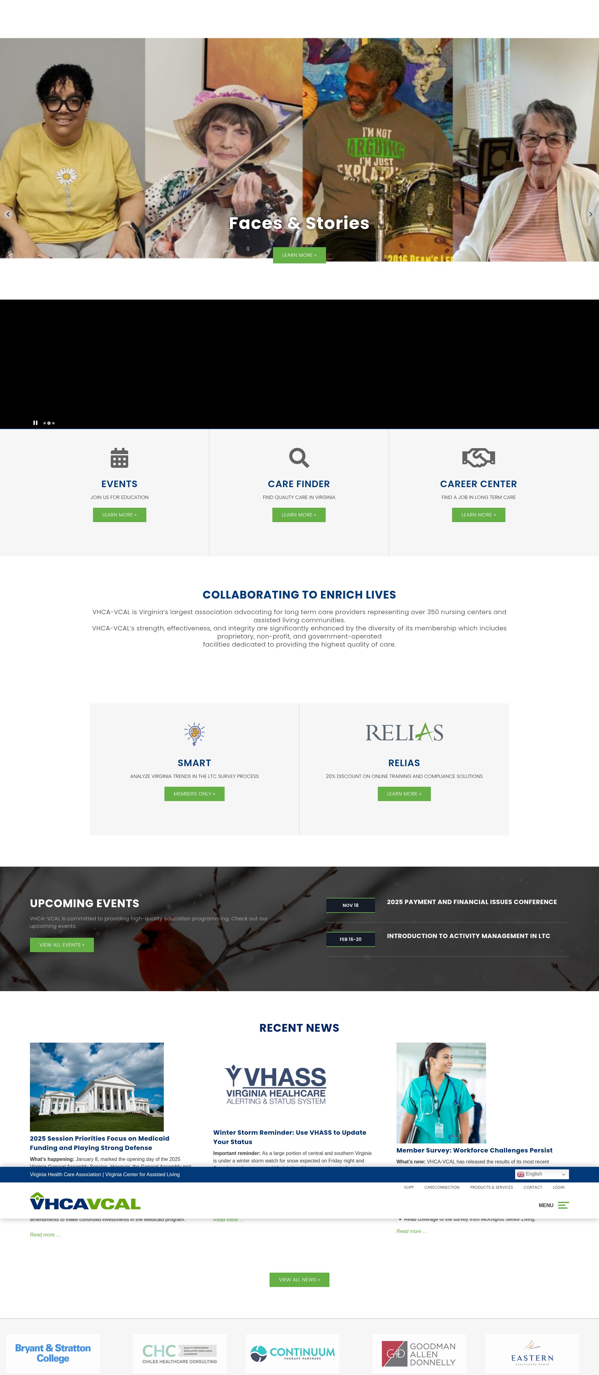 Screenshot of vhca.org