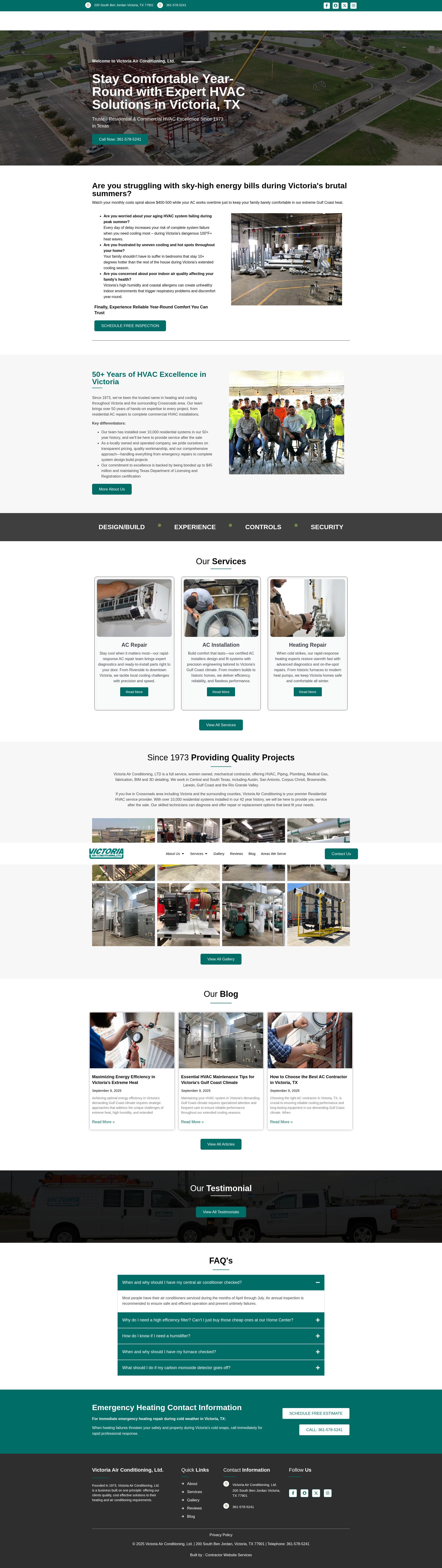 Screenshot of victoriaair.com