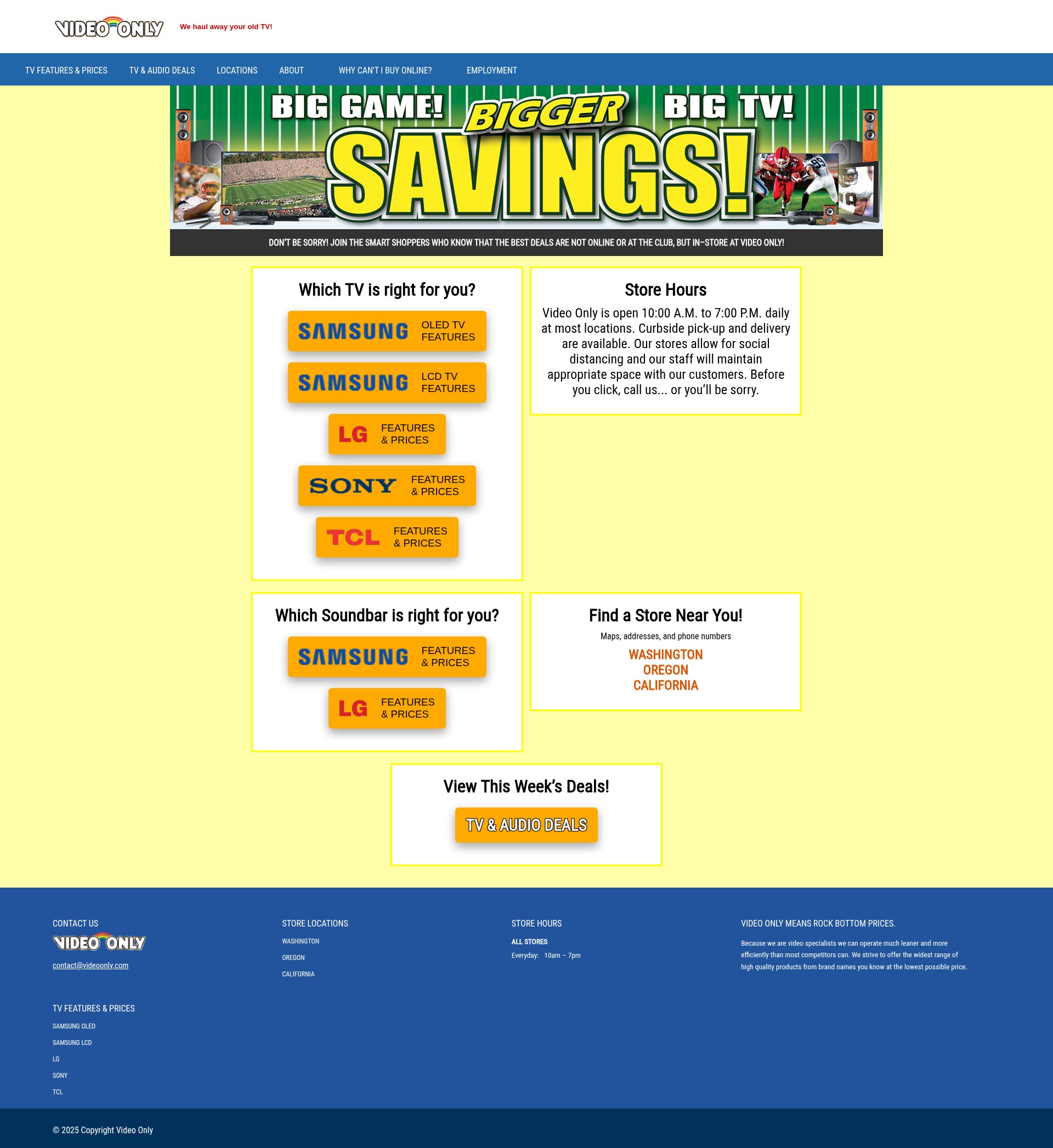 Screenshot of videoonly.com