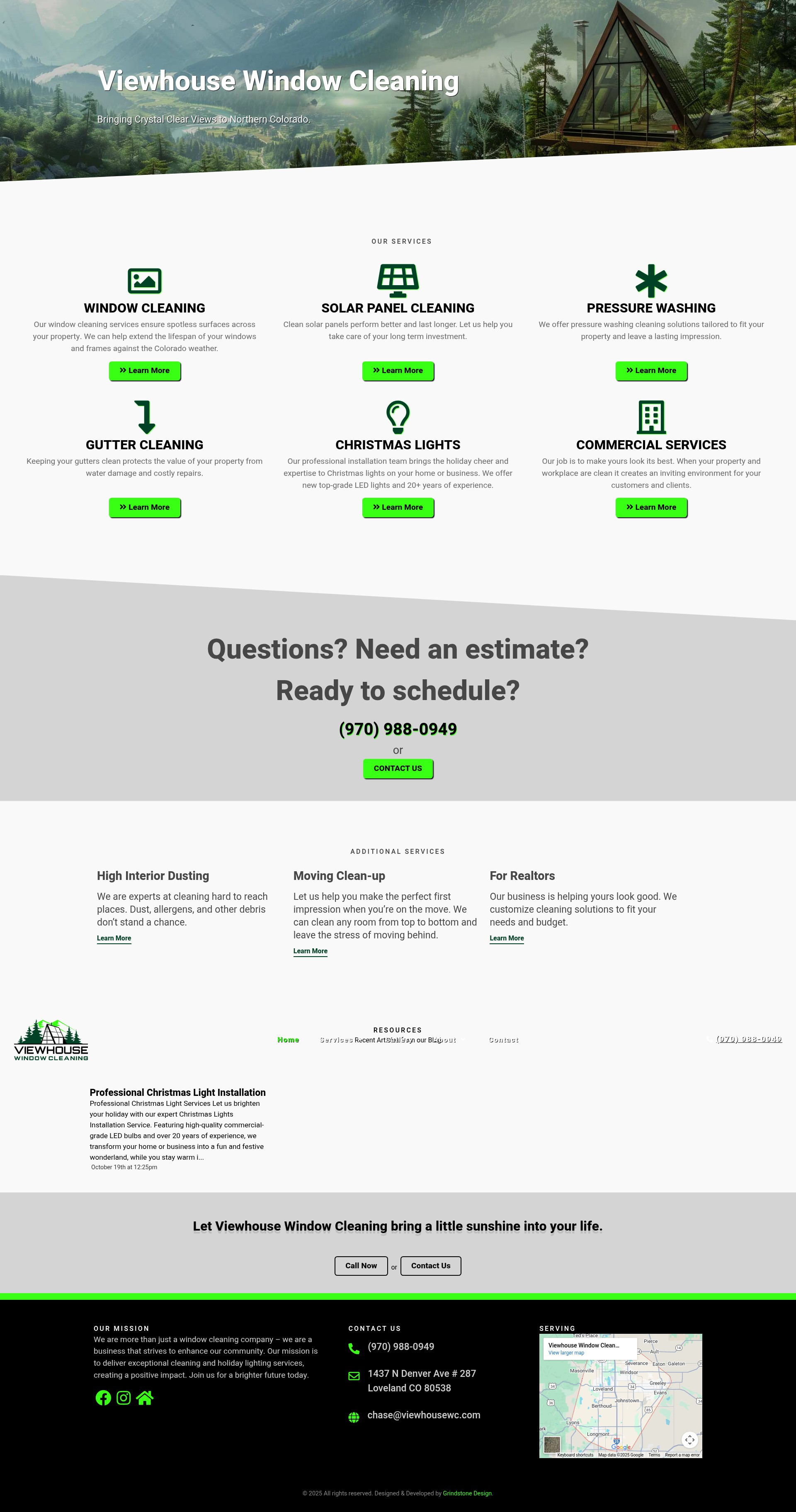 Screenshot of viewhousewc.com