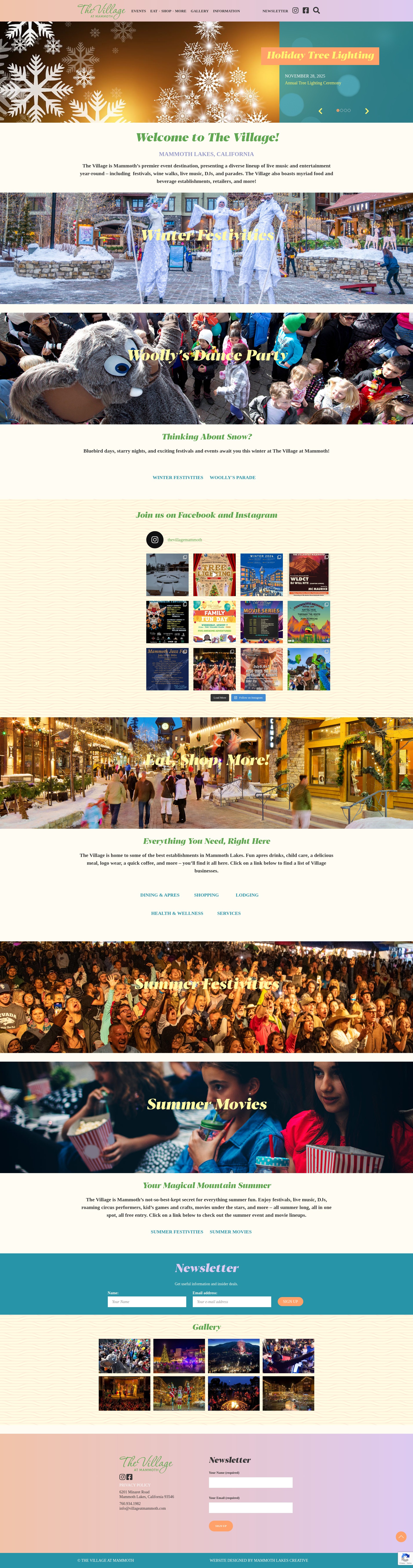 Screenshot of villageatmammoth.com
