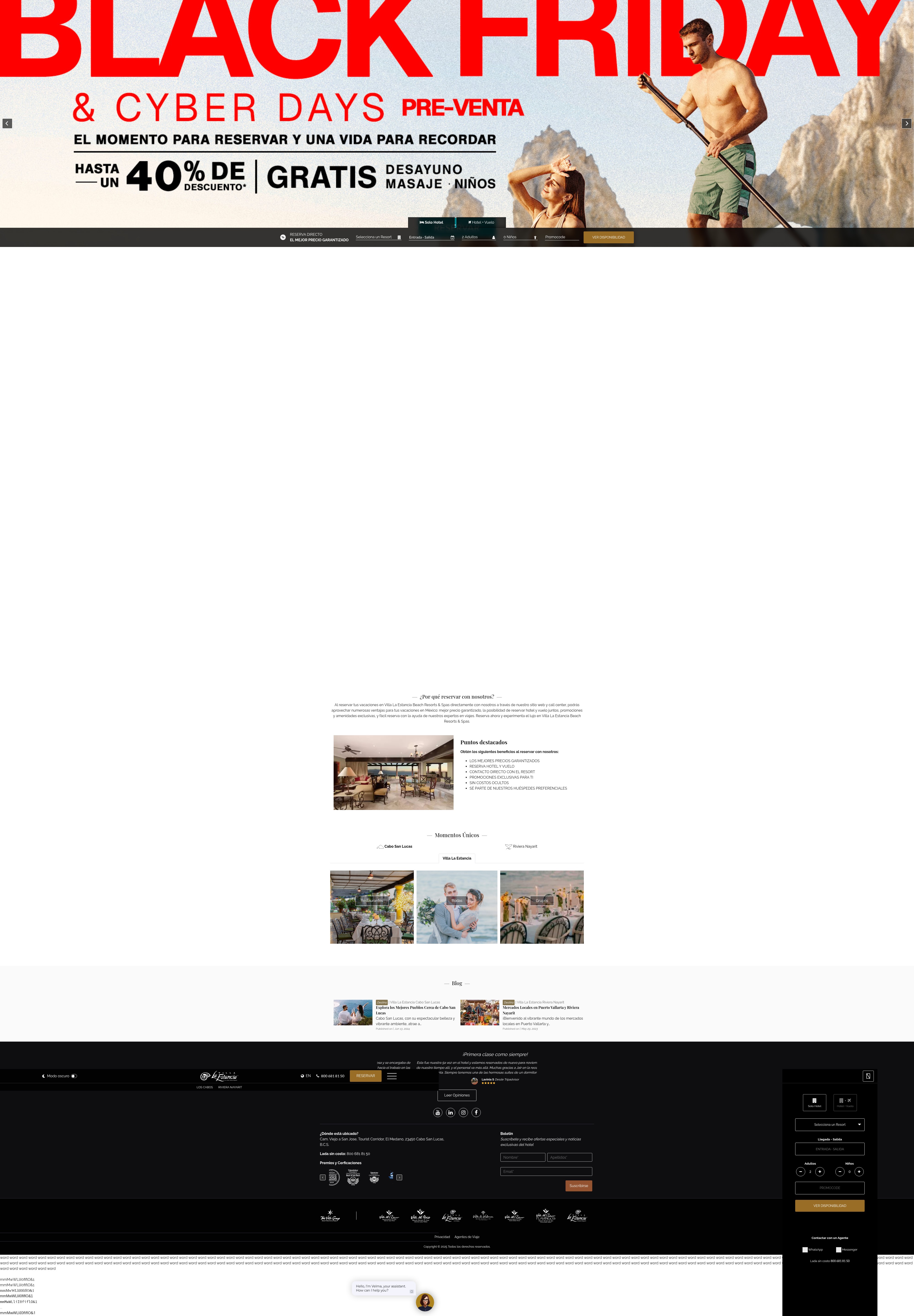 Screenshot of villalaestancia.mx