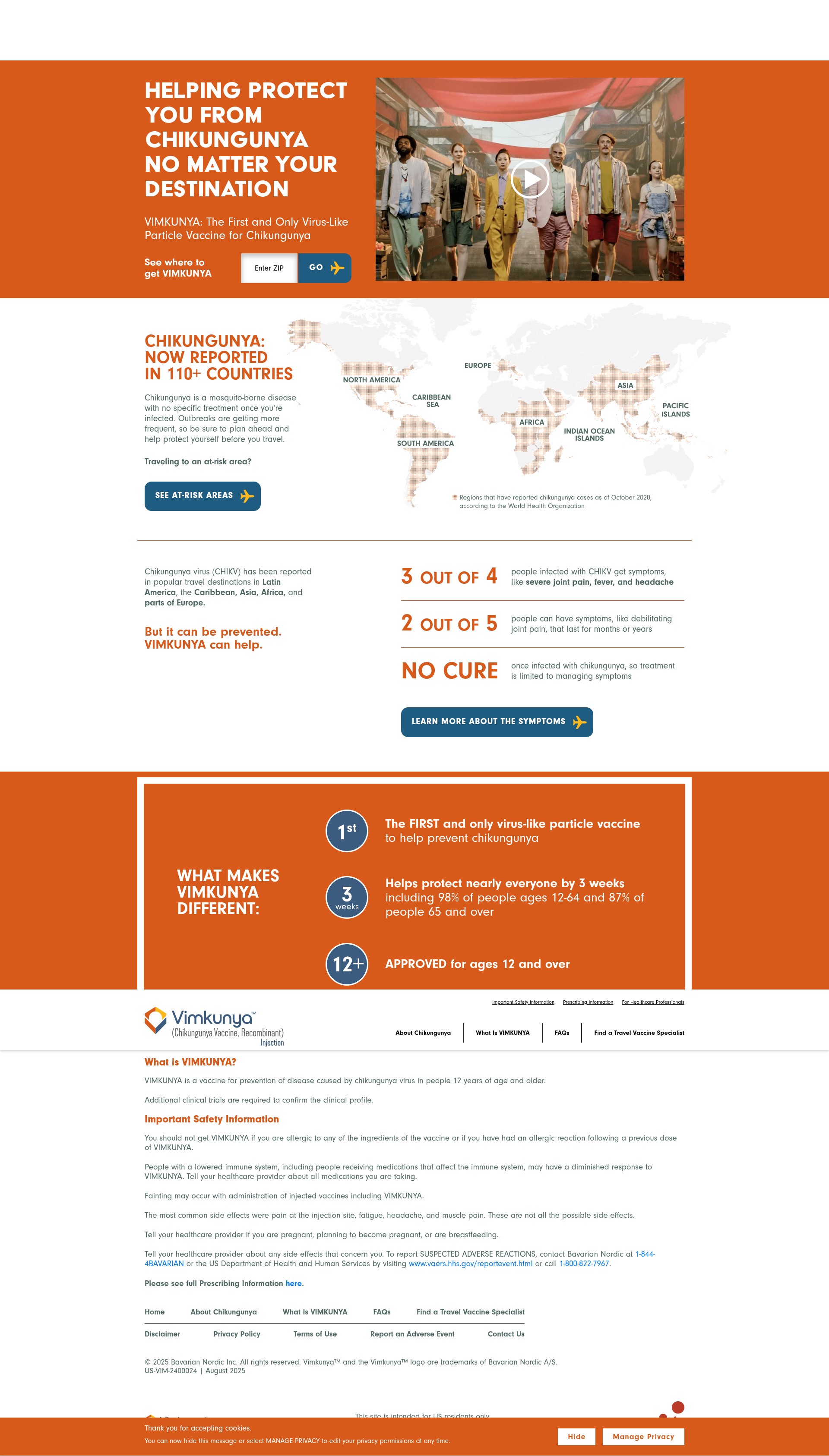 Screenshot of vimkunya.com