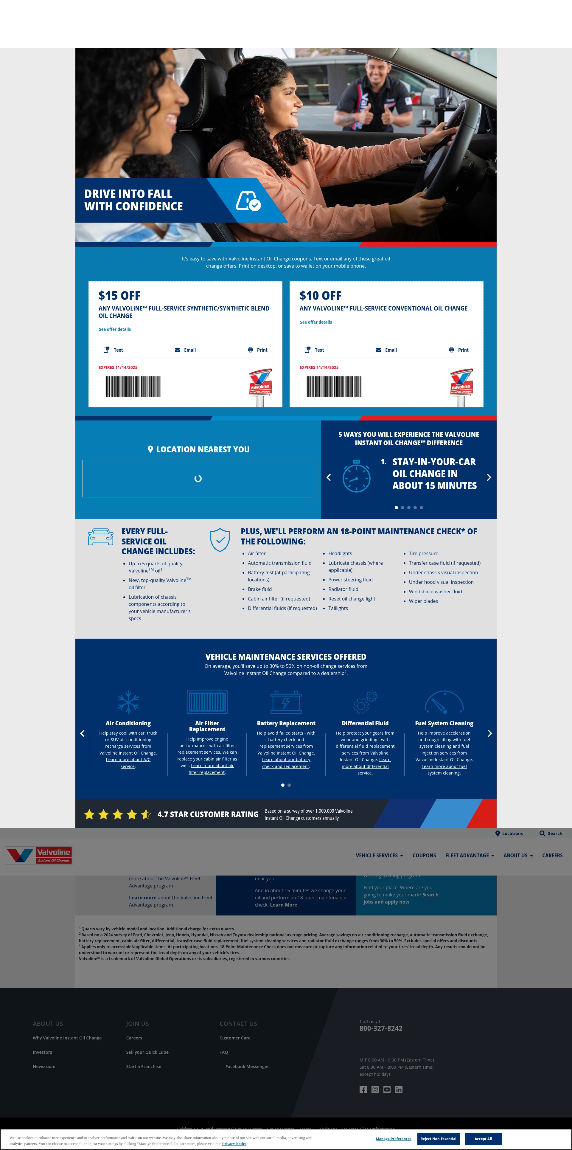Screenshot of vioc.com