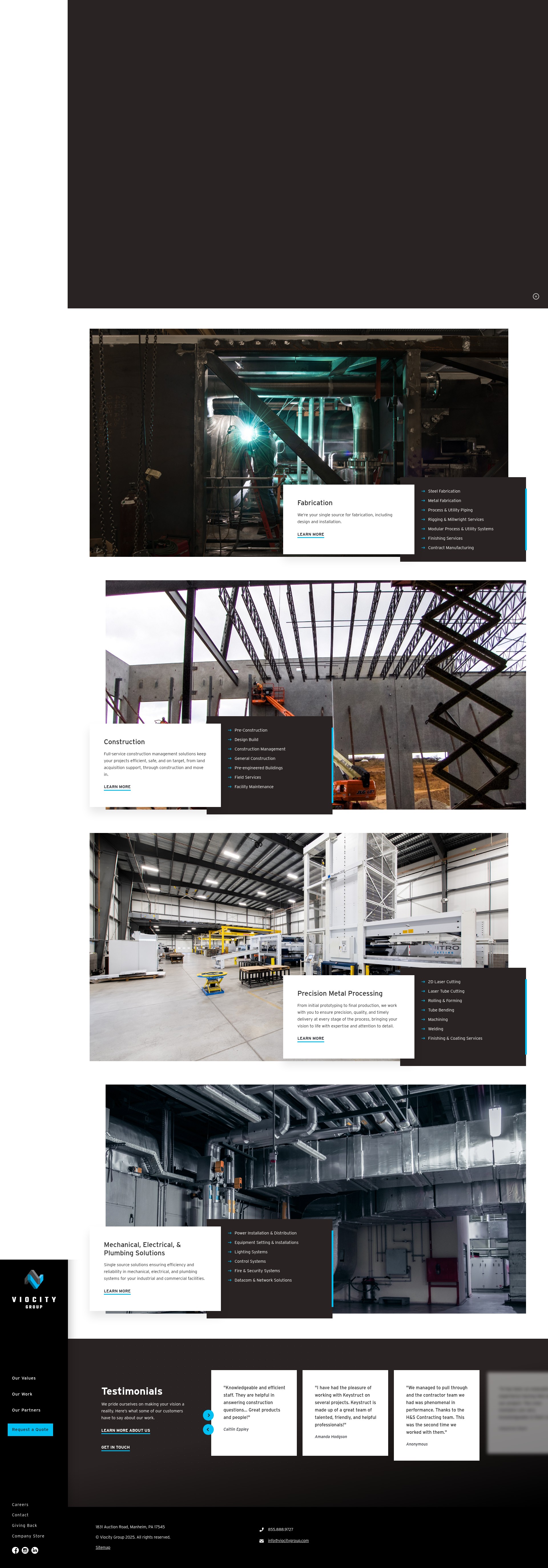 Screenshot of viocitygroup.com