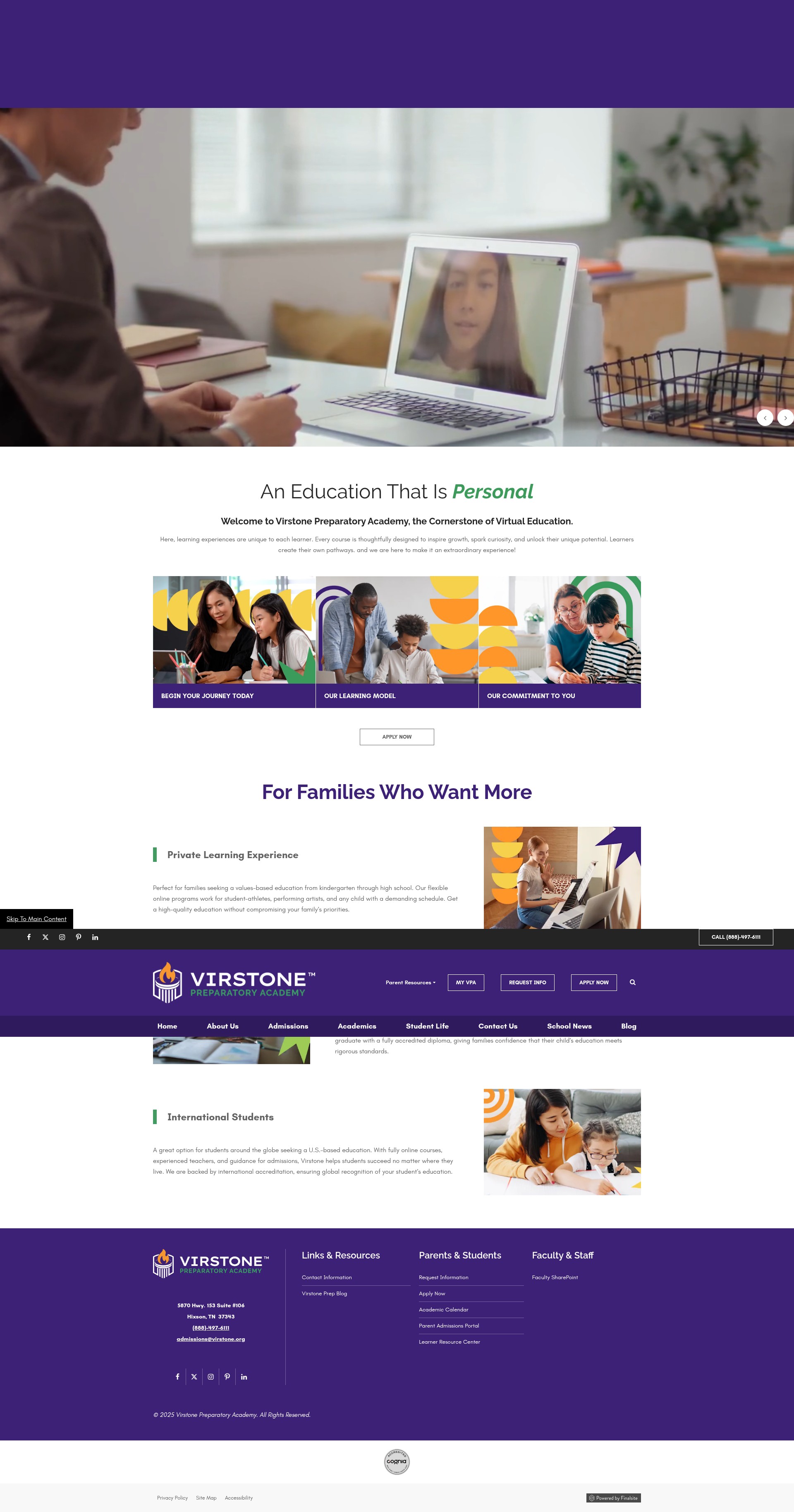 Screenshot of virstone.org