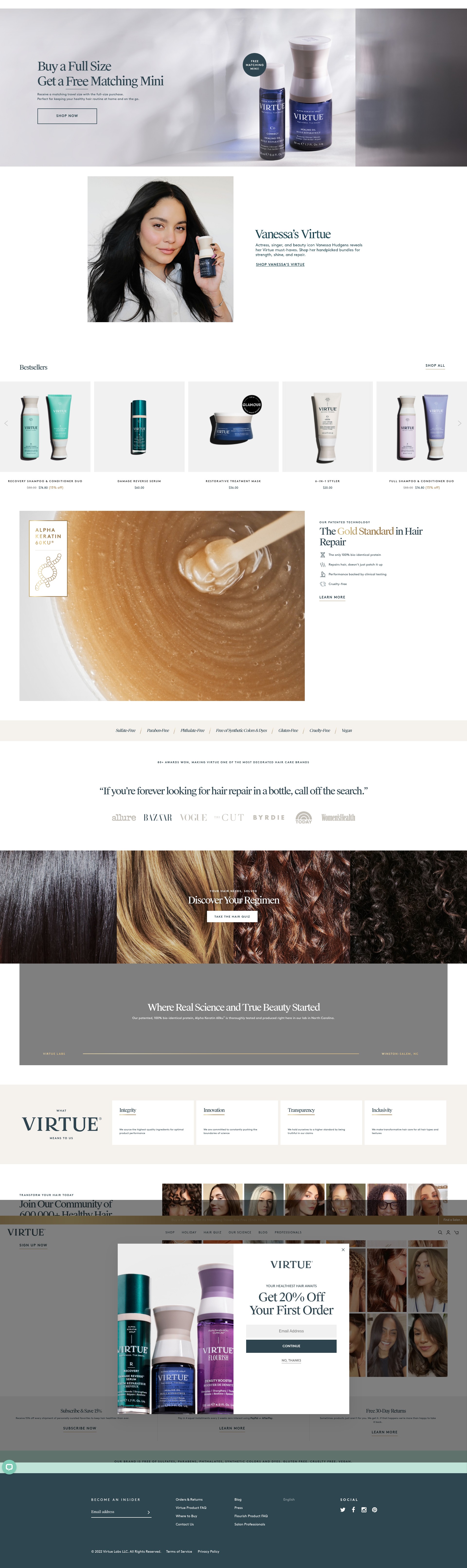 Screenshot of virtuelabs.com